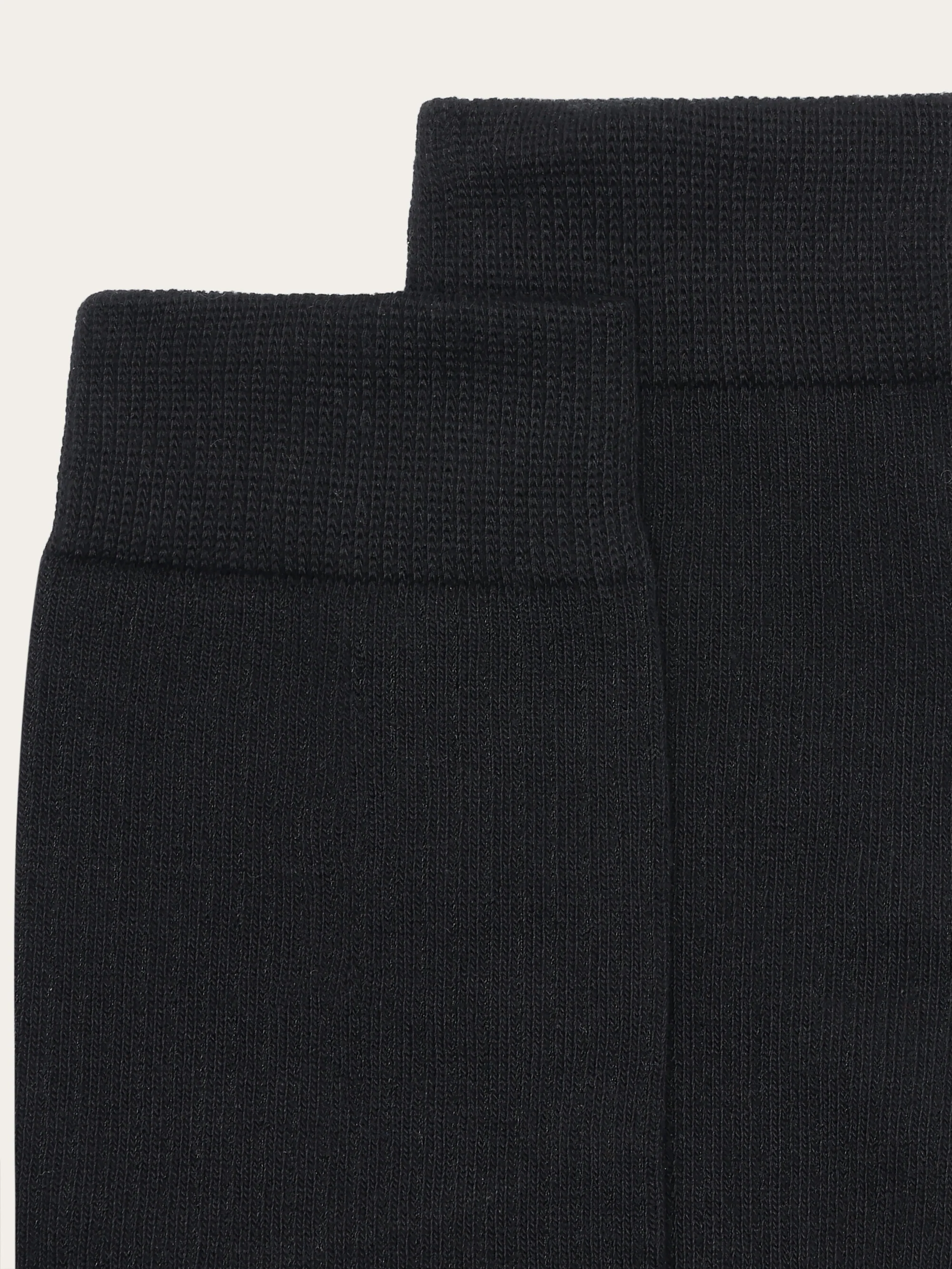 1-pack classic sock - GOTS/Vegan - Black Jet - Image 2