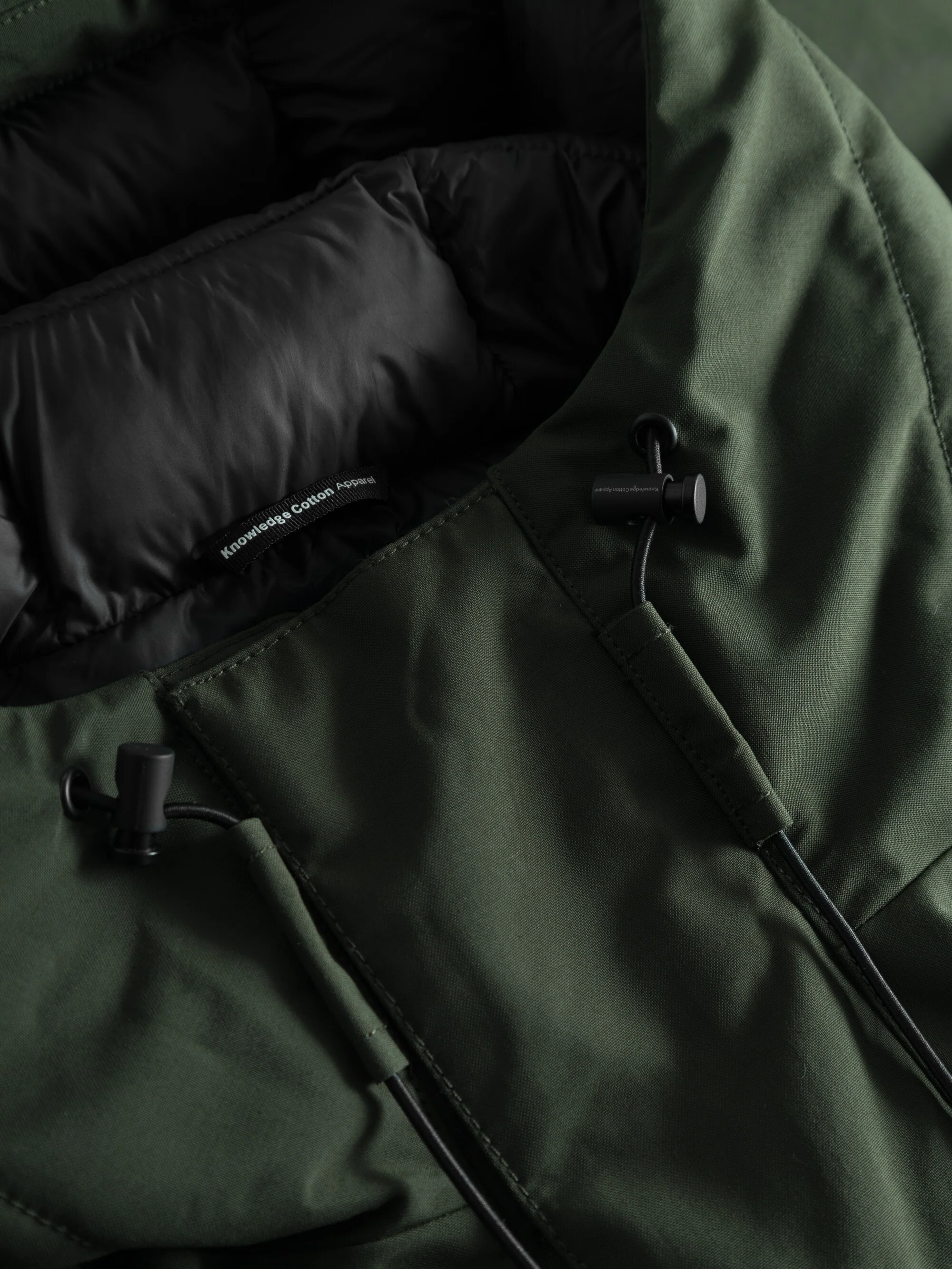 APEX CANVAS™ long padded coat - Forrest Night - Image 3