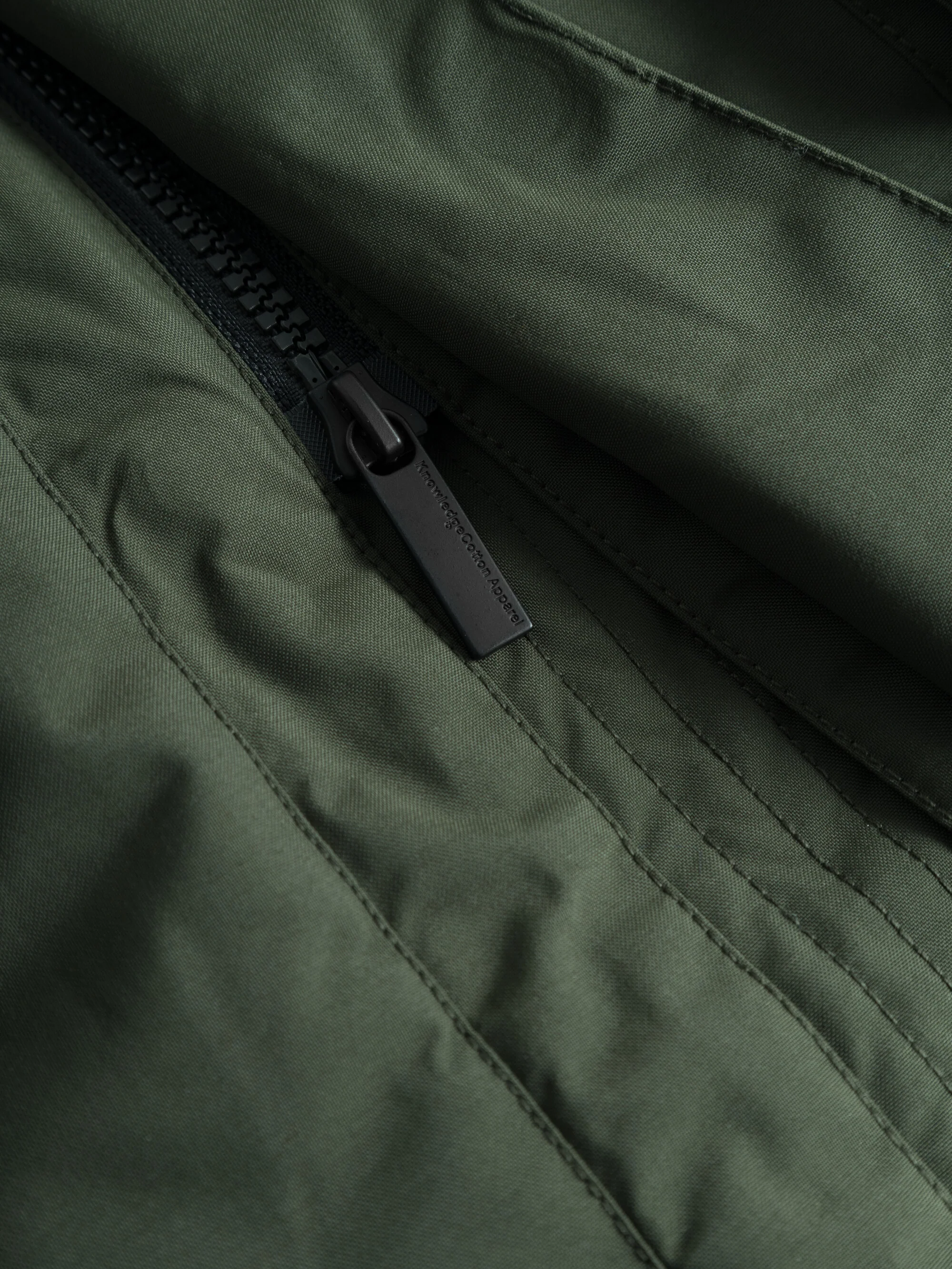 APEX CANVAS™ long padded coat - Forrest Night - Image 5
