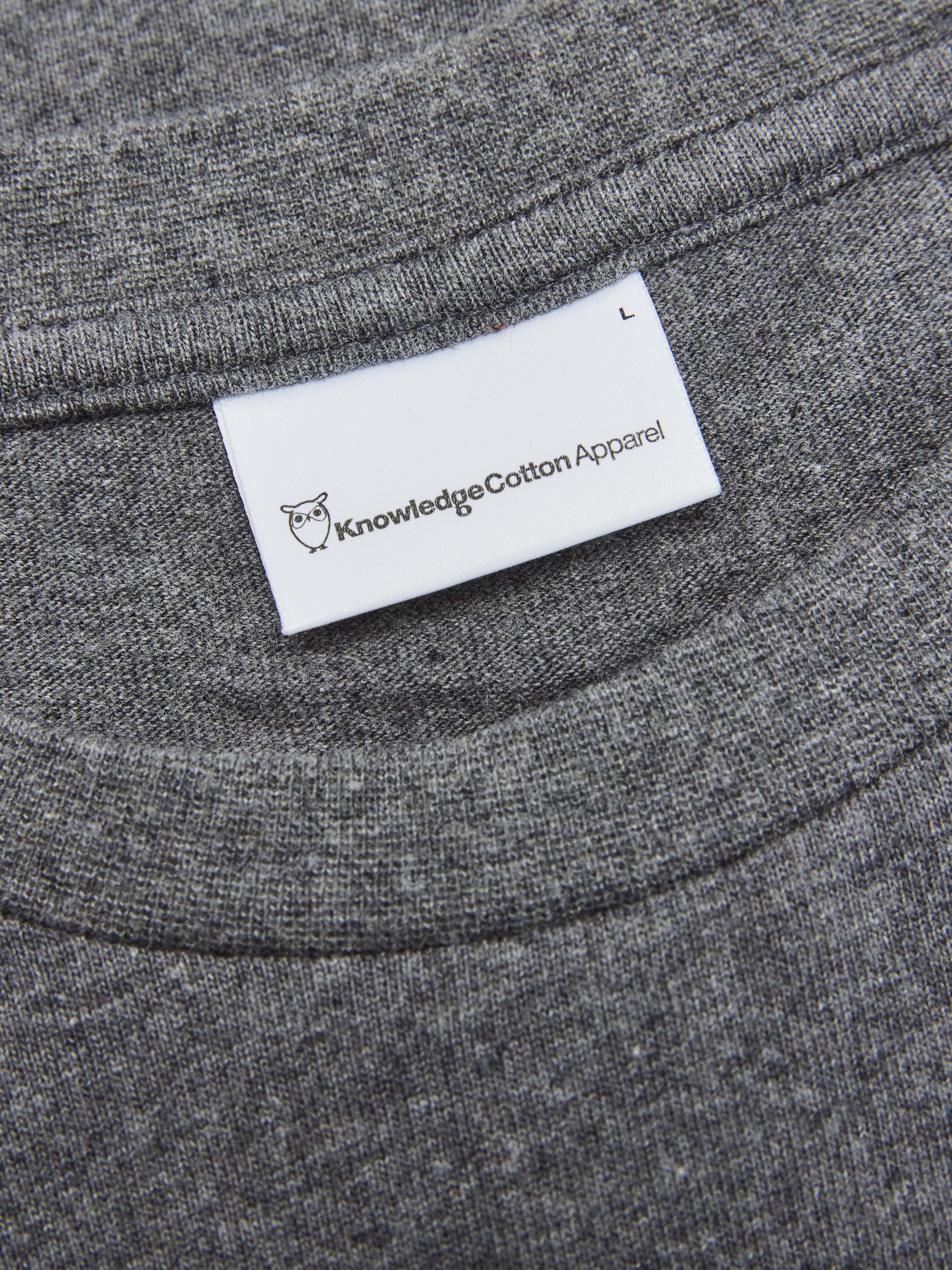 Badge long sleeve - Dark Grey Melange - Image 6
