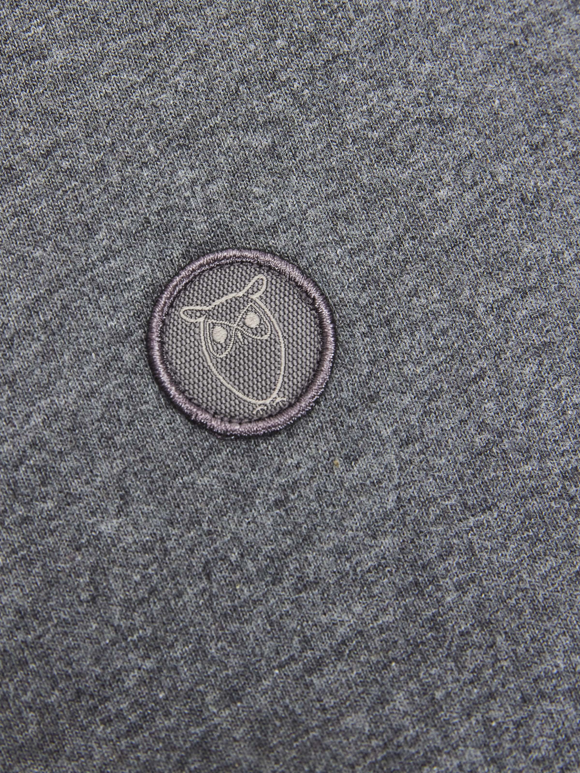 Badge long sleeve - Dark Grey Melange - Image 7