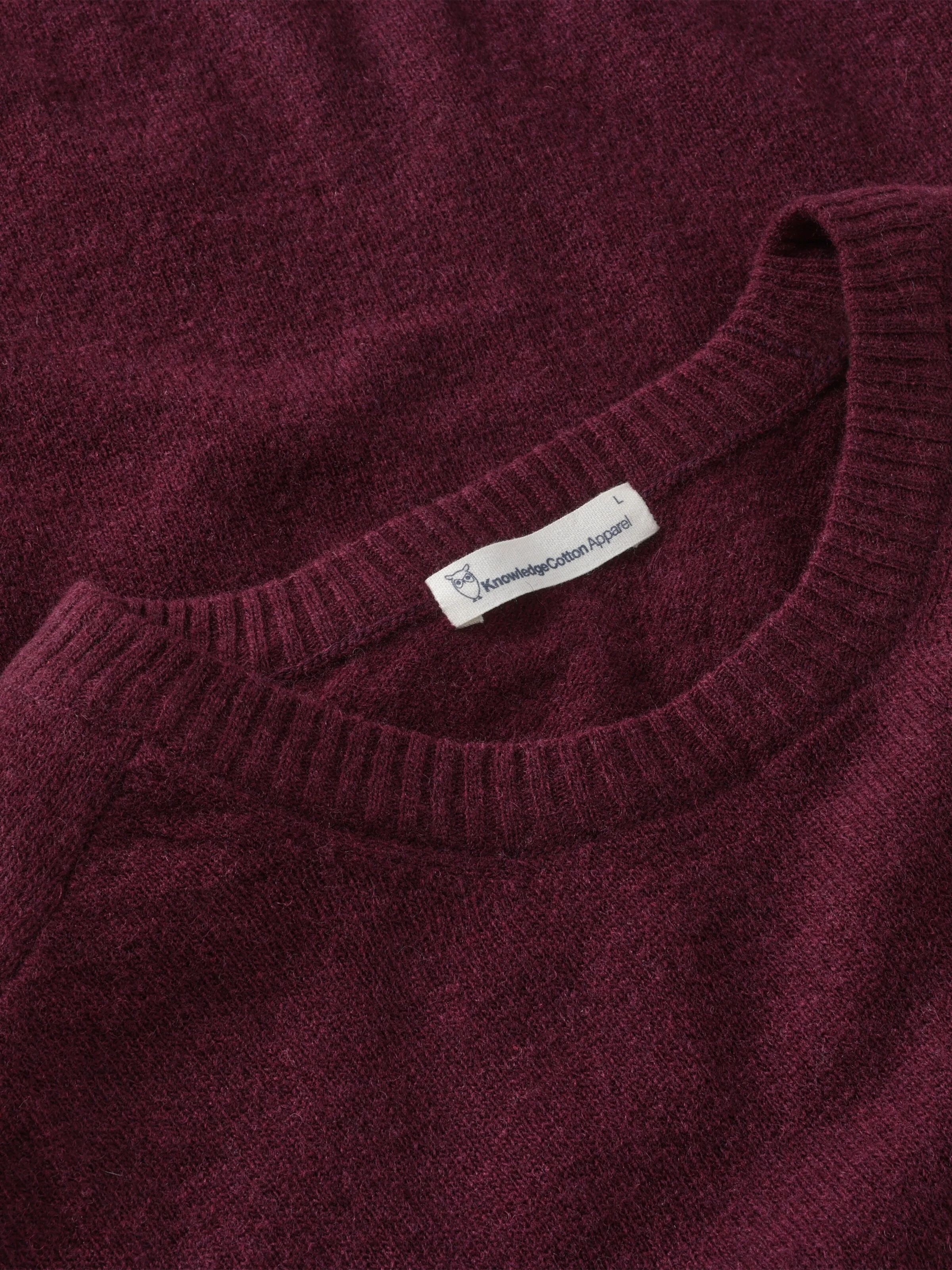 Basic o-neck knit - Fig - Image 3