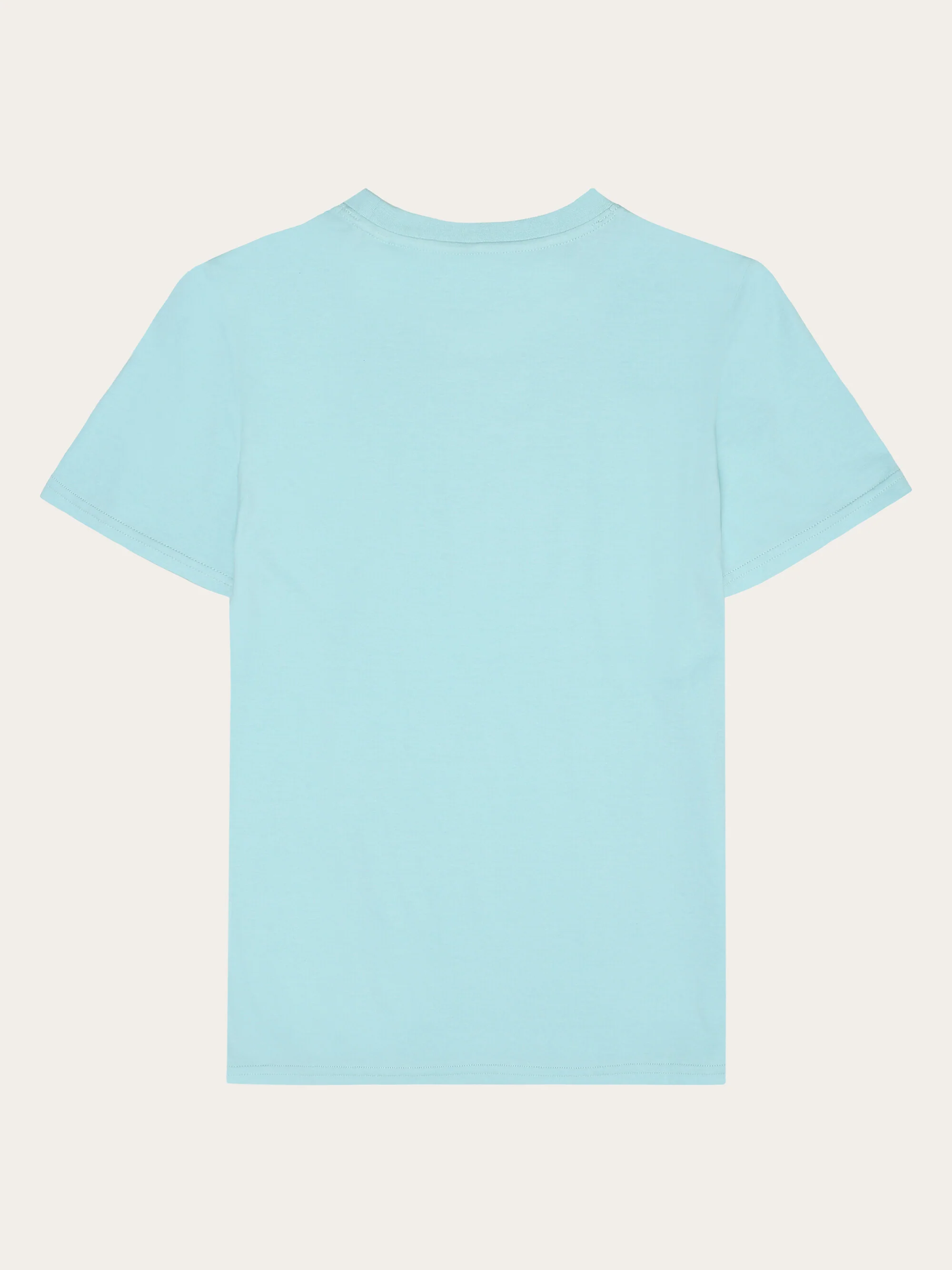 Pima t-shirt - Aqua-Esque - Image 3