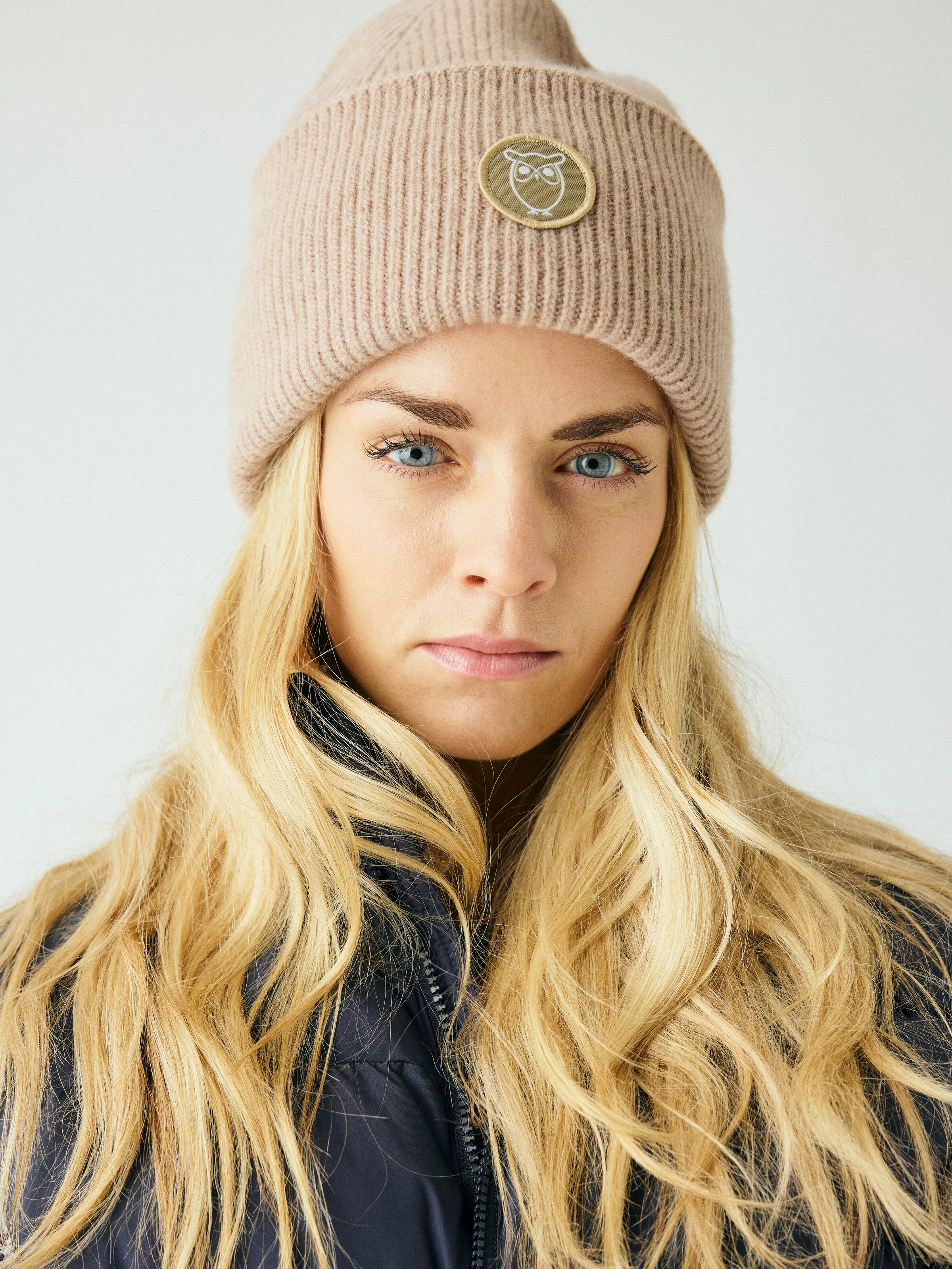 Big rib beanie - Kelp melange - Image 2