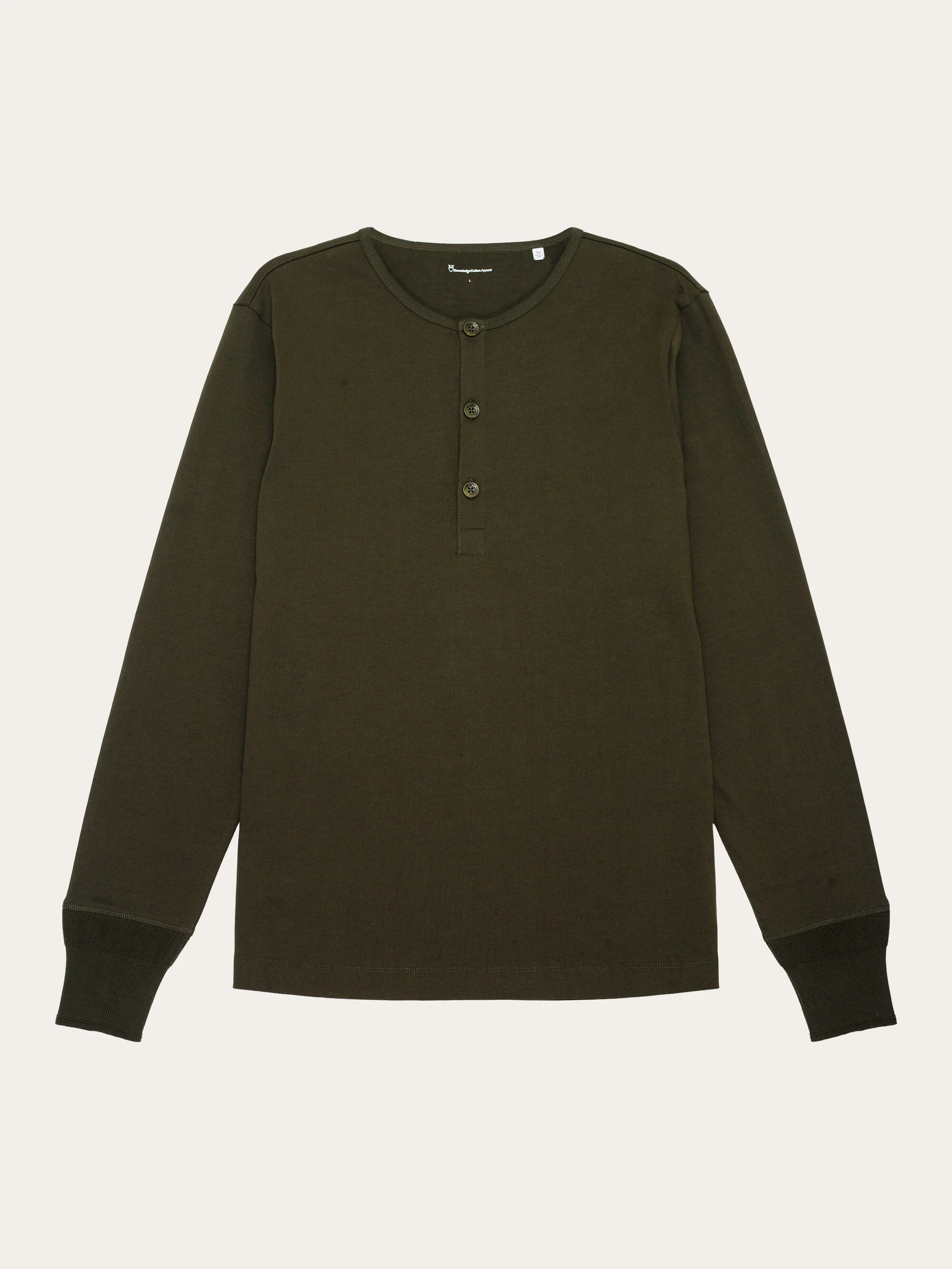 Heavy jersey henley shirt - Forrest Night