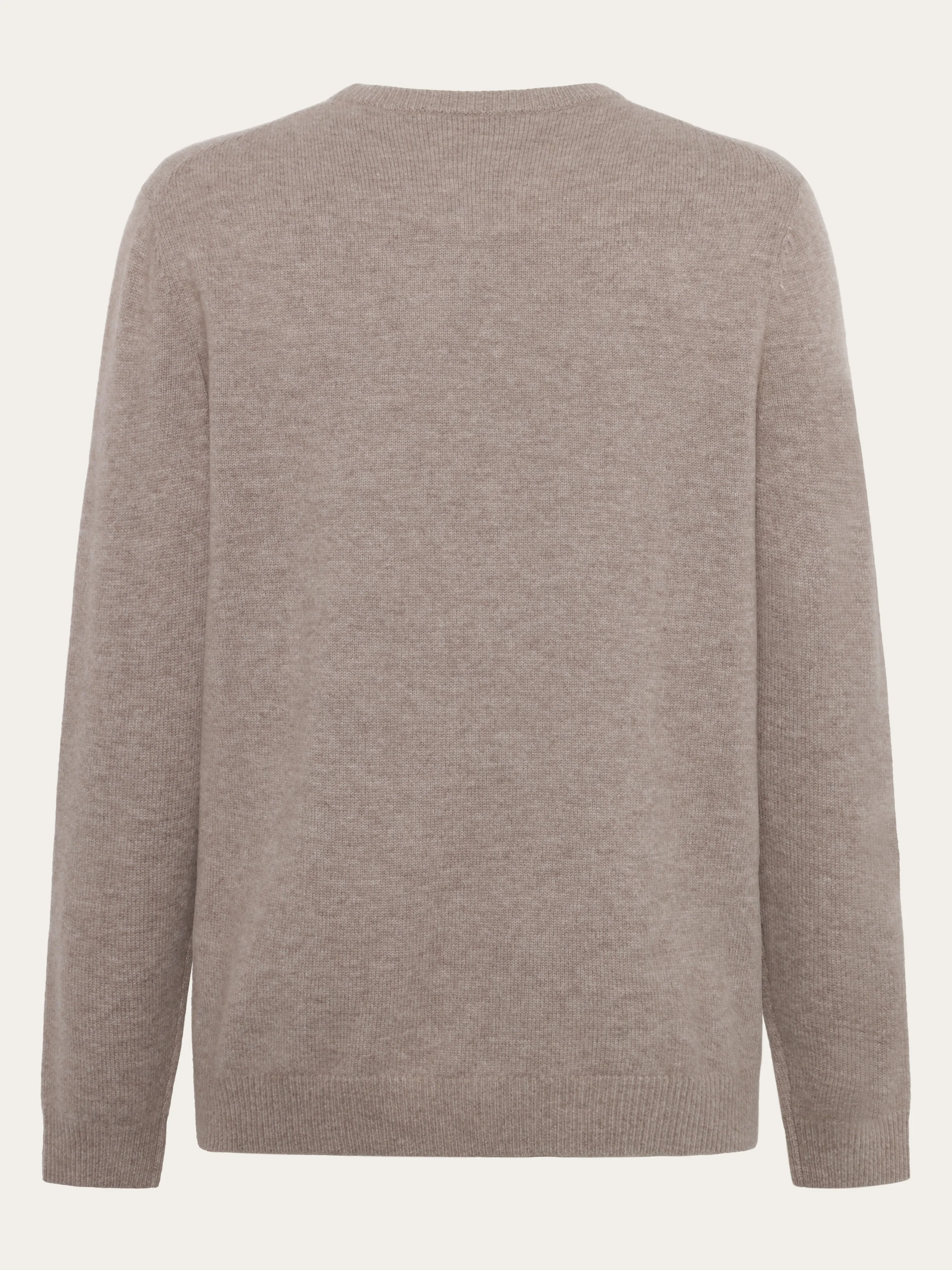 Cashmere Crew Neck Knit RWS - Kelp melange - Image 3