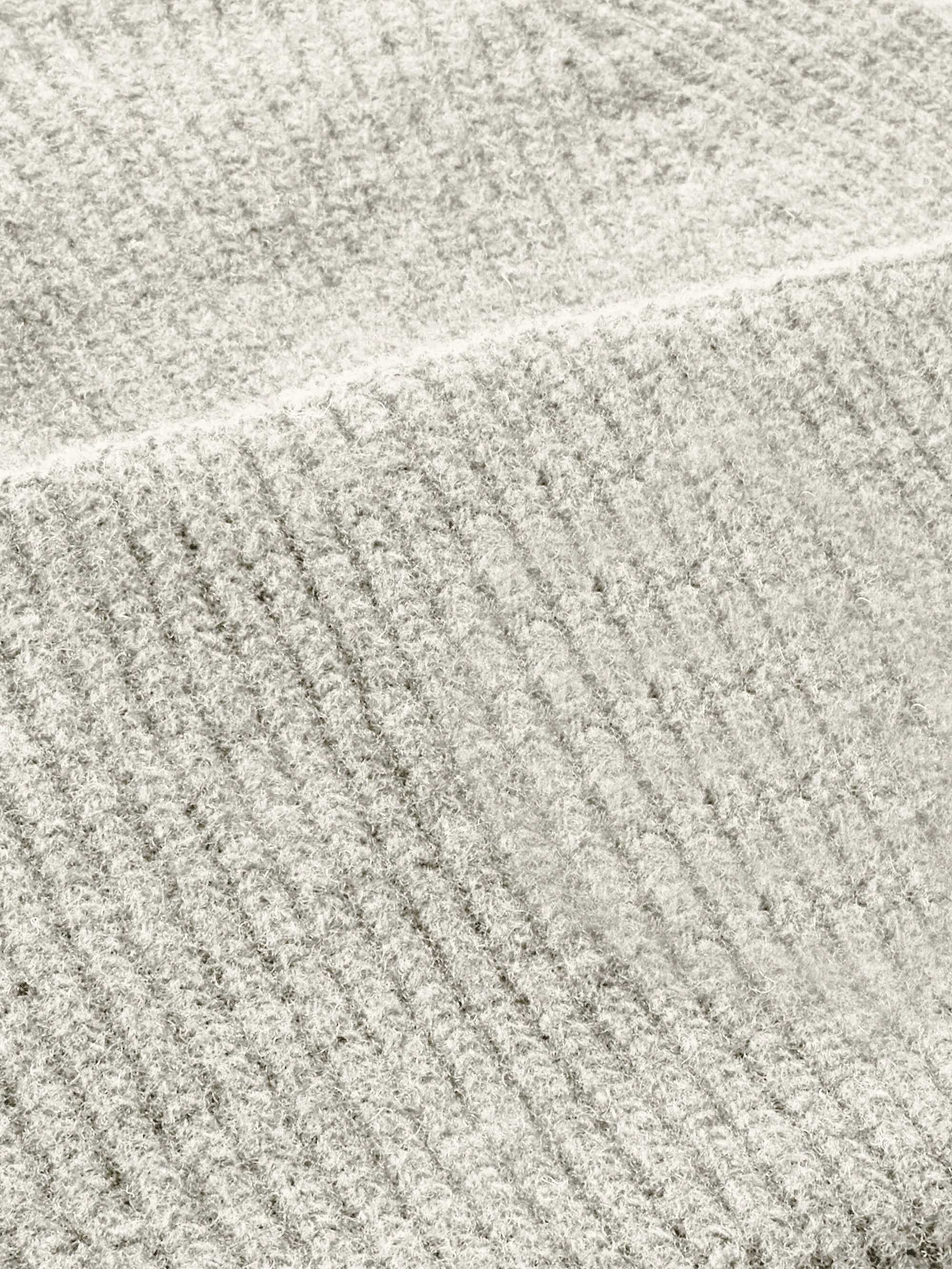 Cashmere Rib Beanie RWS - Egret - Image 2