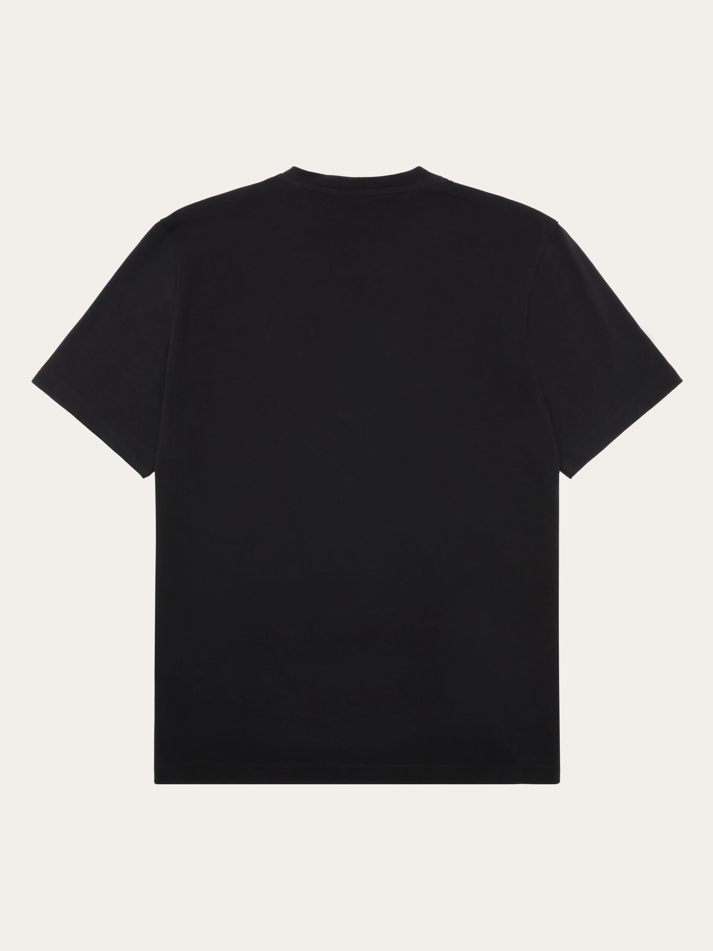 Chest embroidery t-shirt - Black Jet - Image 3