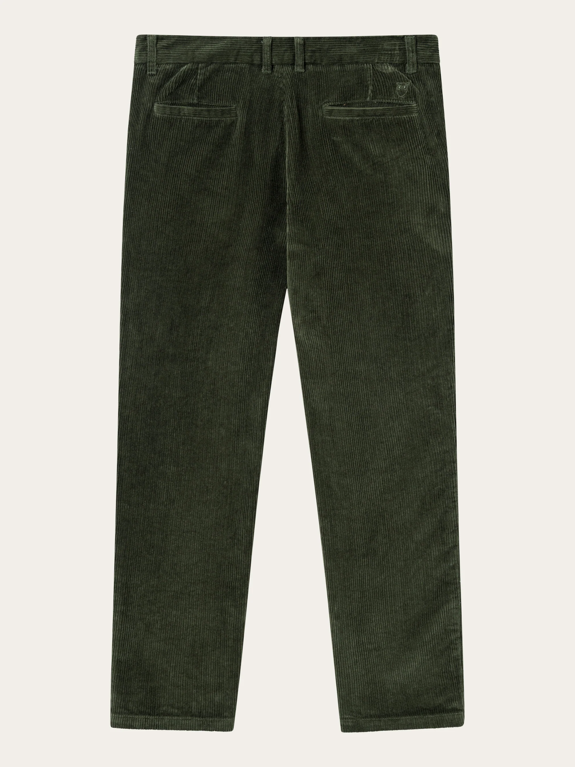 CHUCK regular 8-wales corduroy chino pants - Forrest Night - Image 6