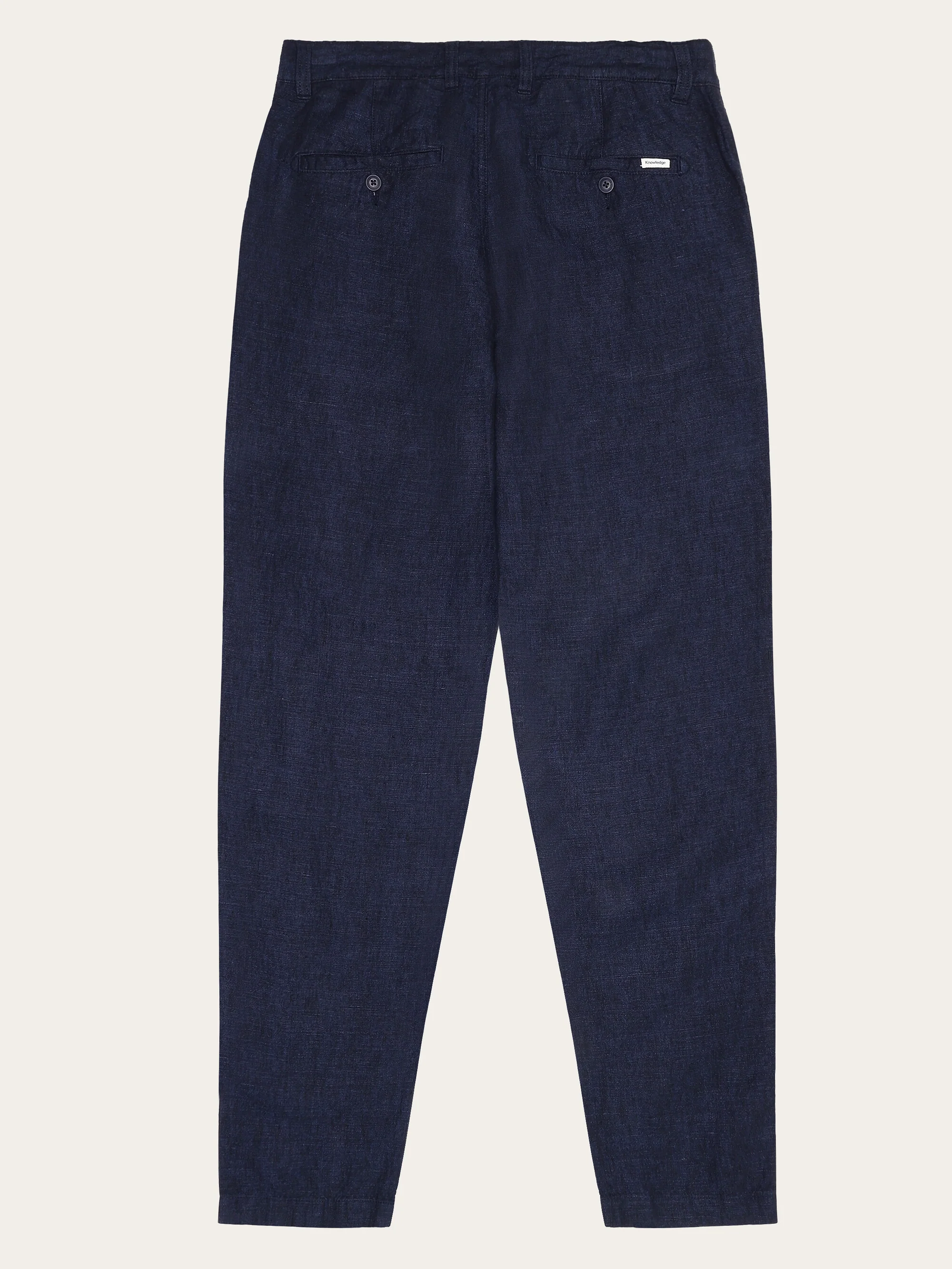 Chuck regular linen pants - Yarndyed - Total Eclipse - Image 3
