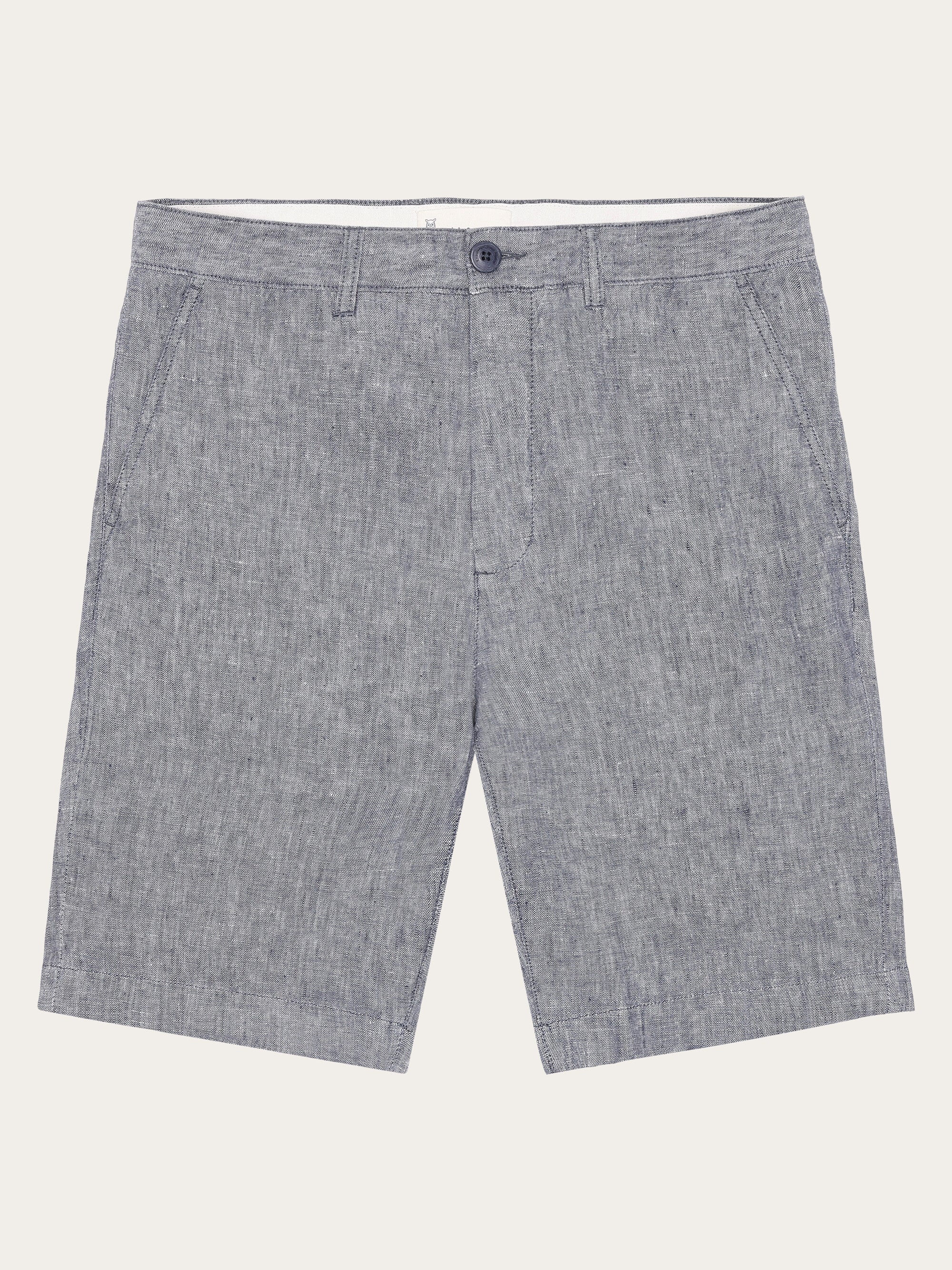 Chuck regular linen shorts - Vintage Indigo