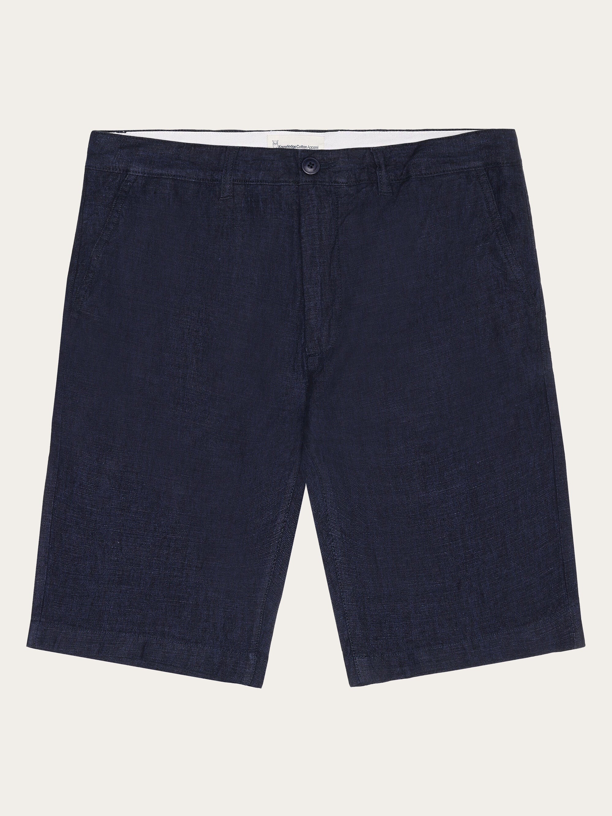 Chuck regular linen shorts - Yarndyed - Total Eclipse