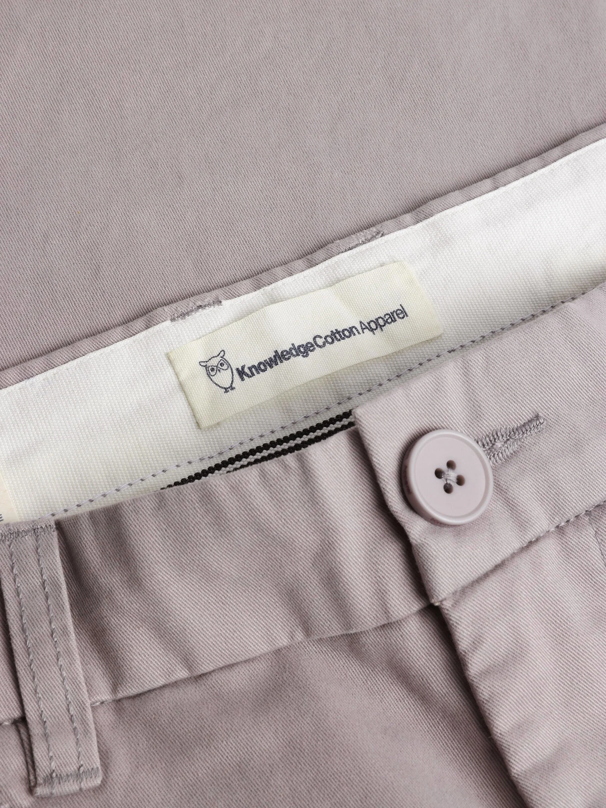 CHUCK regular twill chino pants - Alloy - Image 3