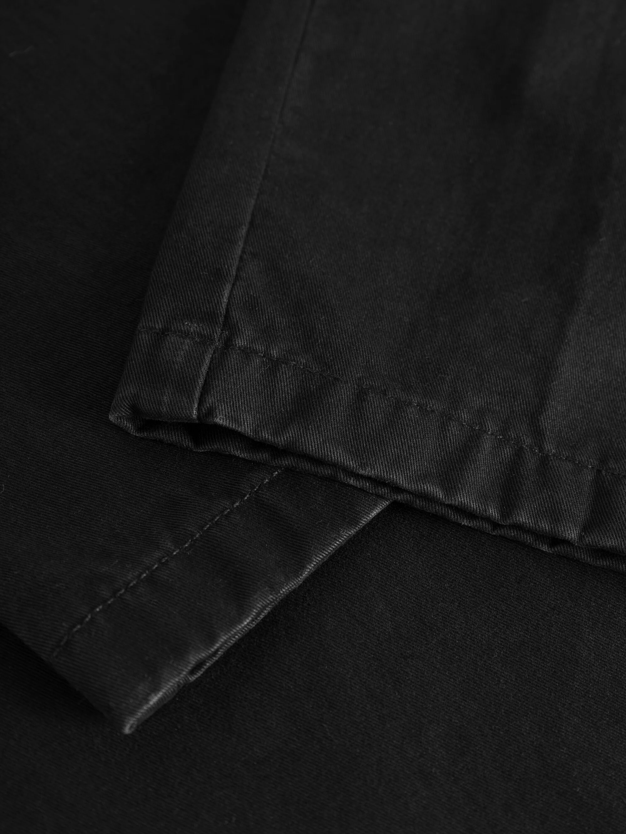 CHUCK regular twill chino pants - Black Jet - Image 5