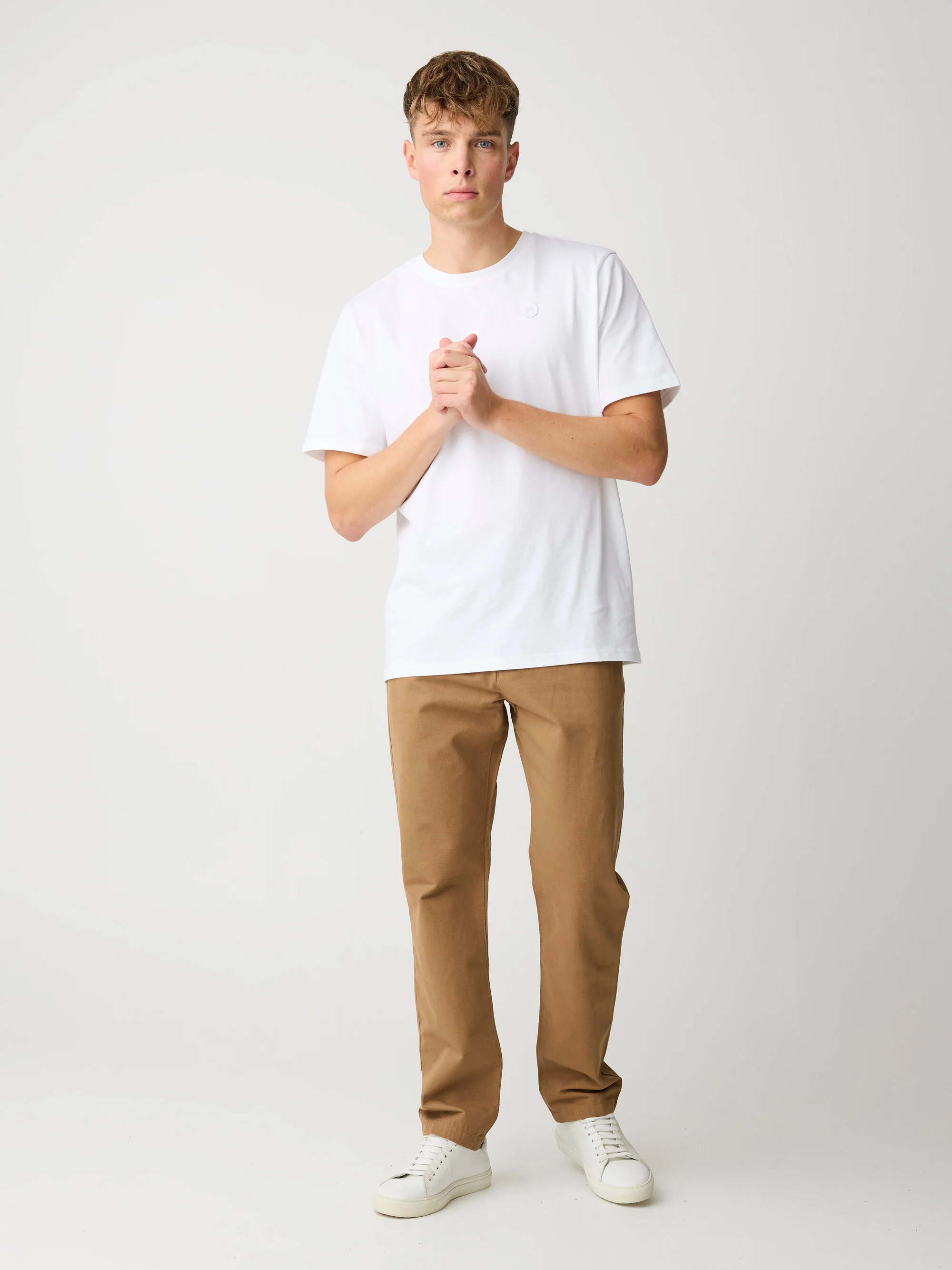 CHUCK regular twill chino pants - Tuffet - Image 2