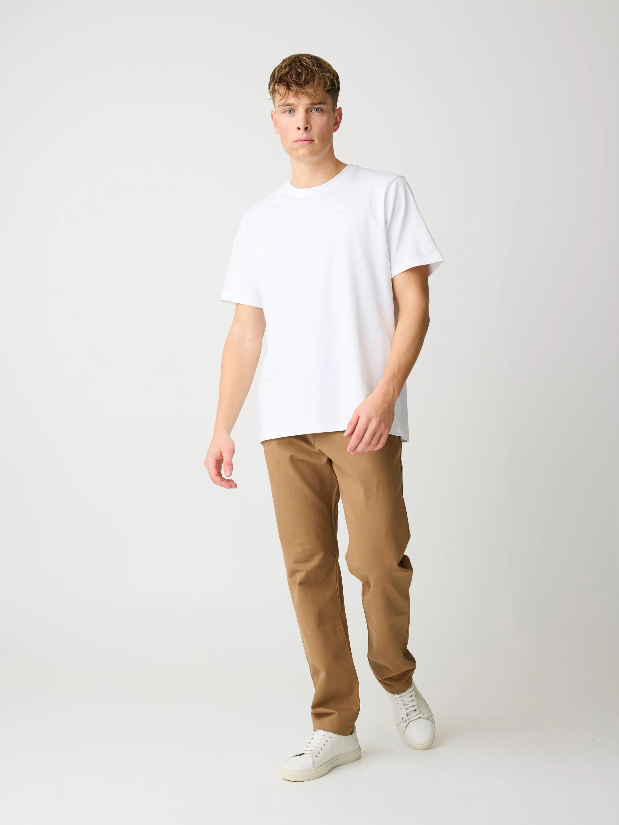CHUCK regular twill chino pants - Tuffet - Image 3