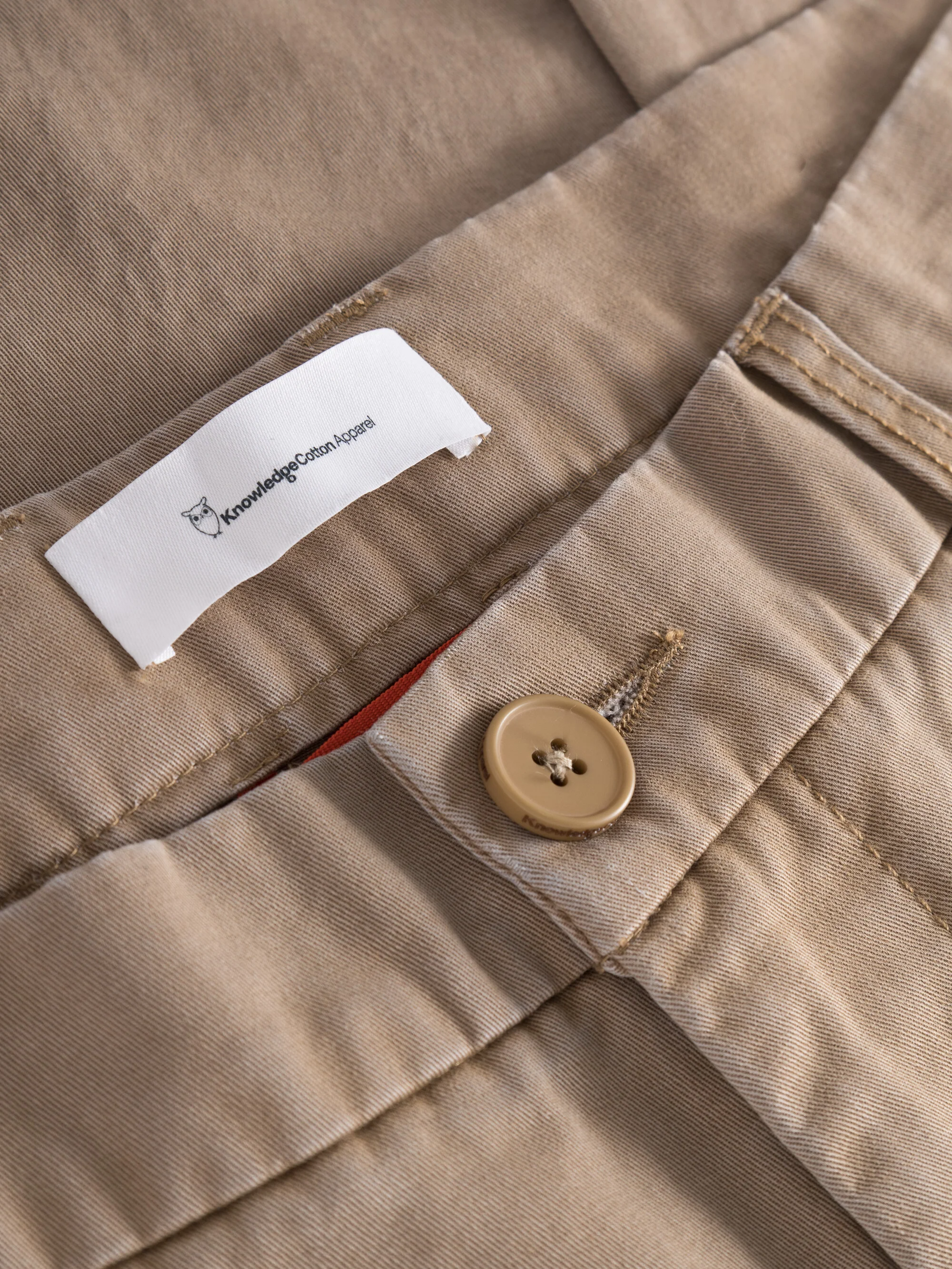 CHUCK regular twill chino pants - Tuffet - Image 4