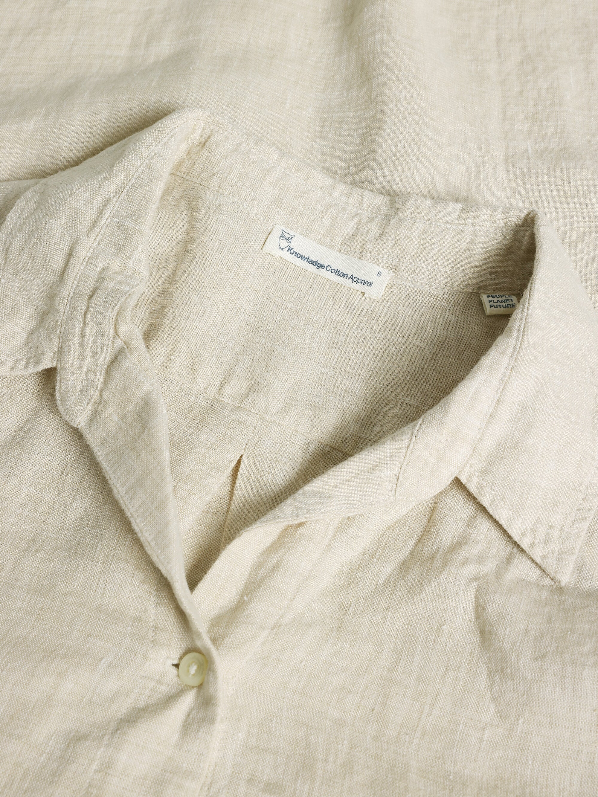 Classic linen dress - Yarndyed - Light feather gray - Image 2