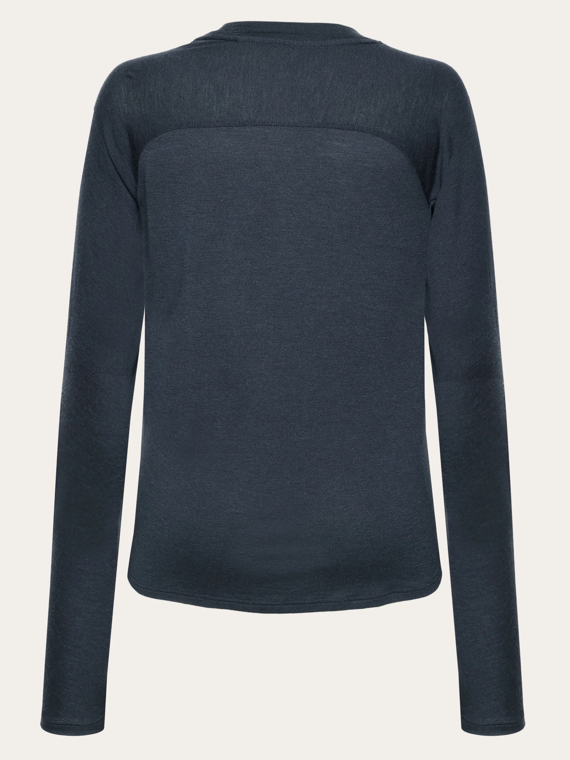 Dynamic wool long sleeve t-shirt - Total Eclipse - Image 4