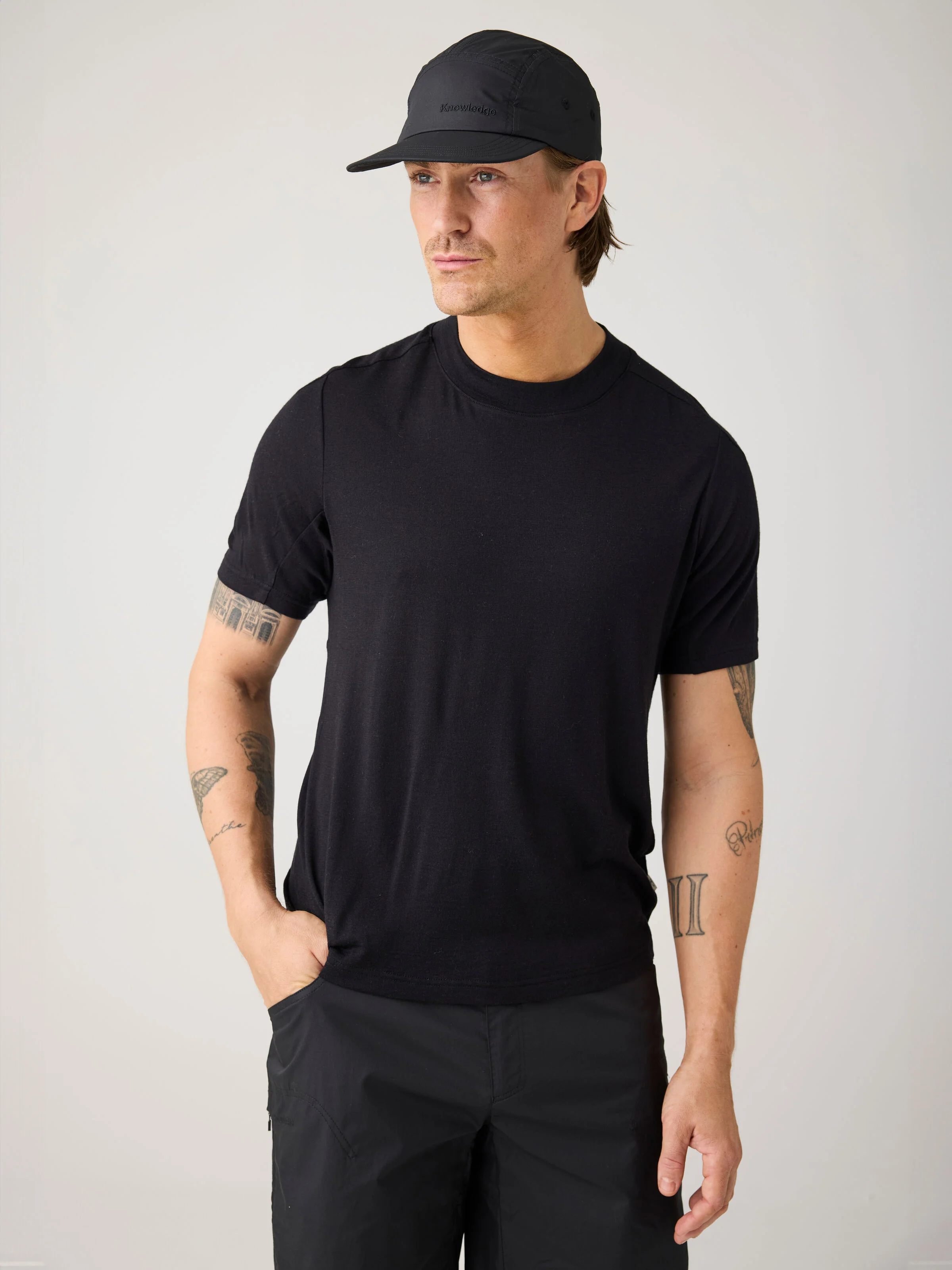 Dynamic wool t-shirt - Black Jet - Image 4