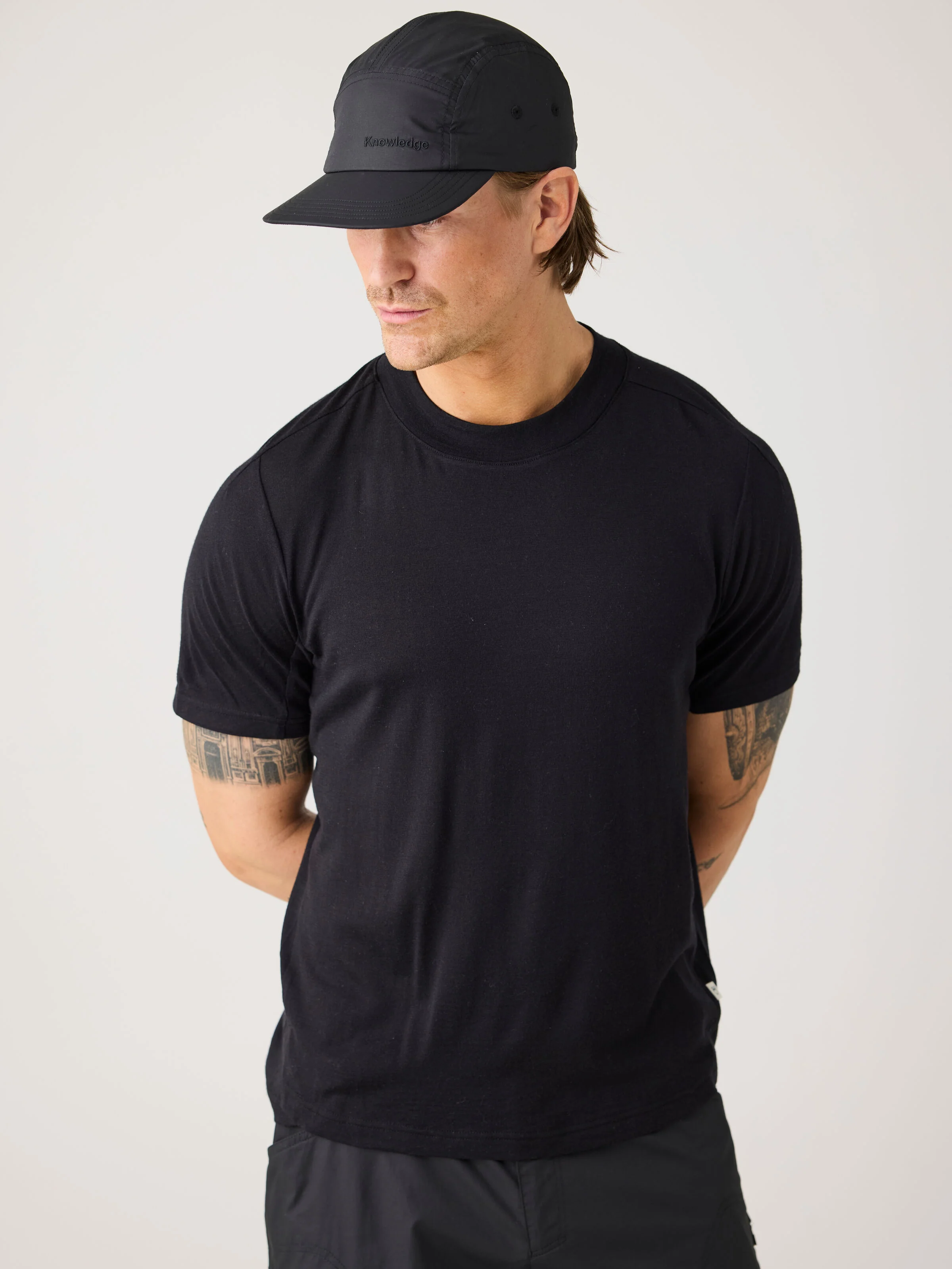 Dynamic wool t-shirt - Black Jet - Image 5