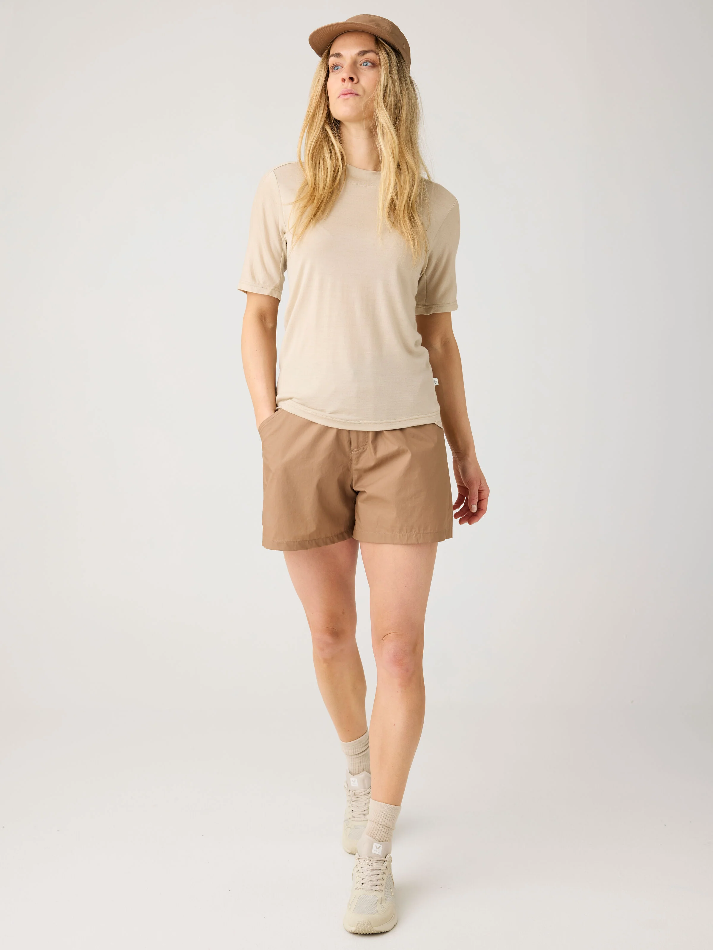 Dynamic wool t-shirt - Light feather gray - Image 3