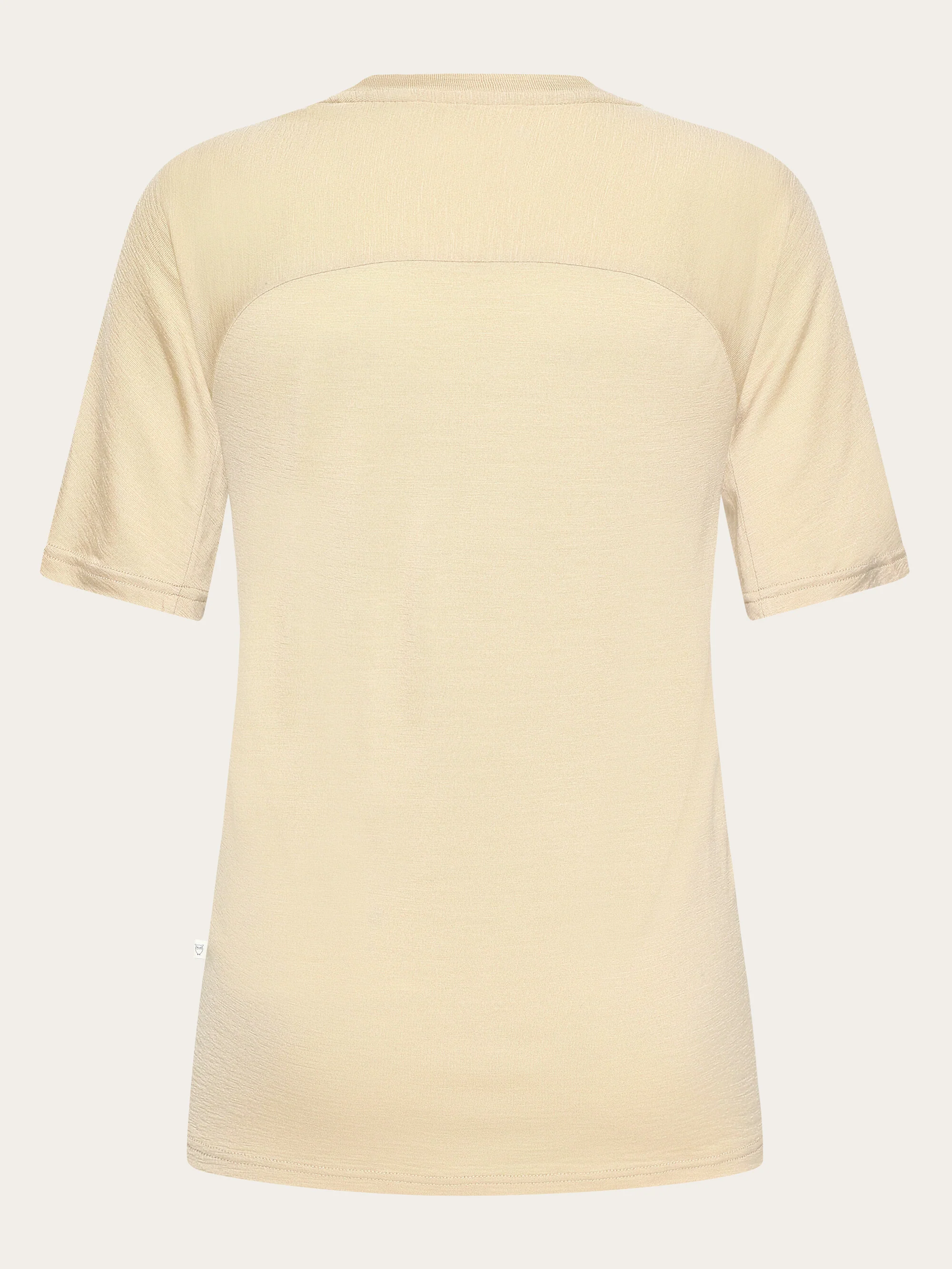 Dynamic wool t-shirt - Light feather gray - Image 4