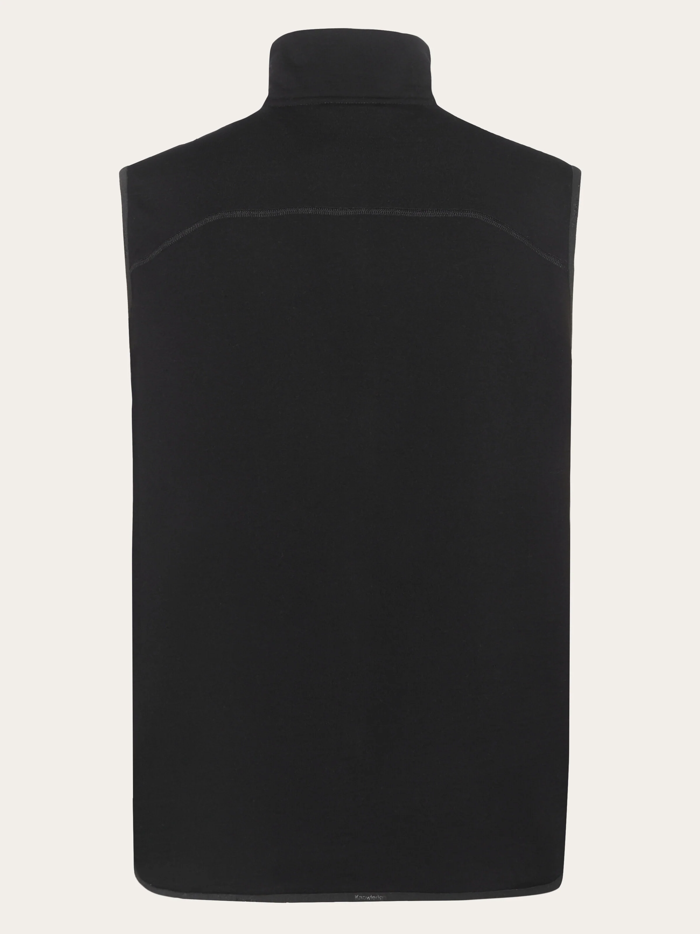 Dynamic wool fleece vest - Black Jet - Image 4