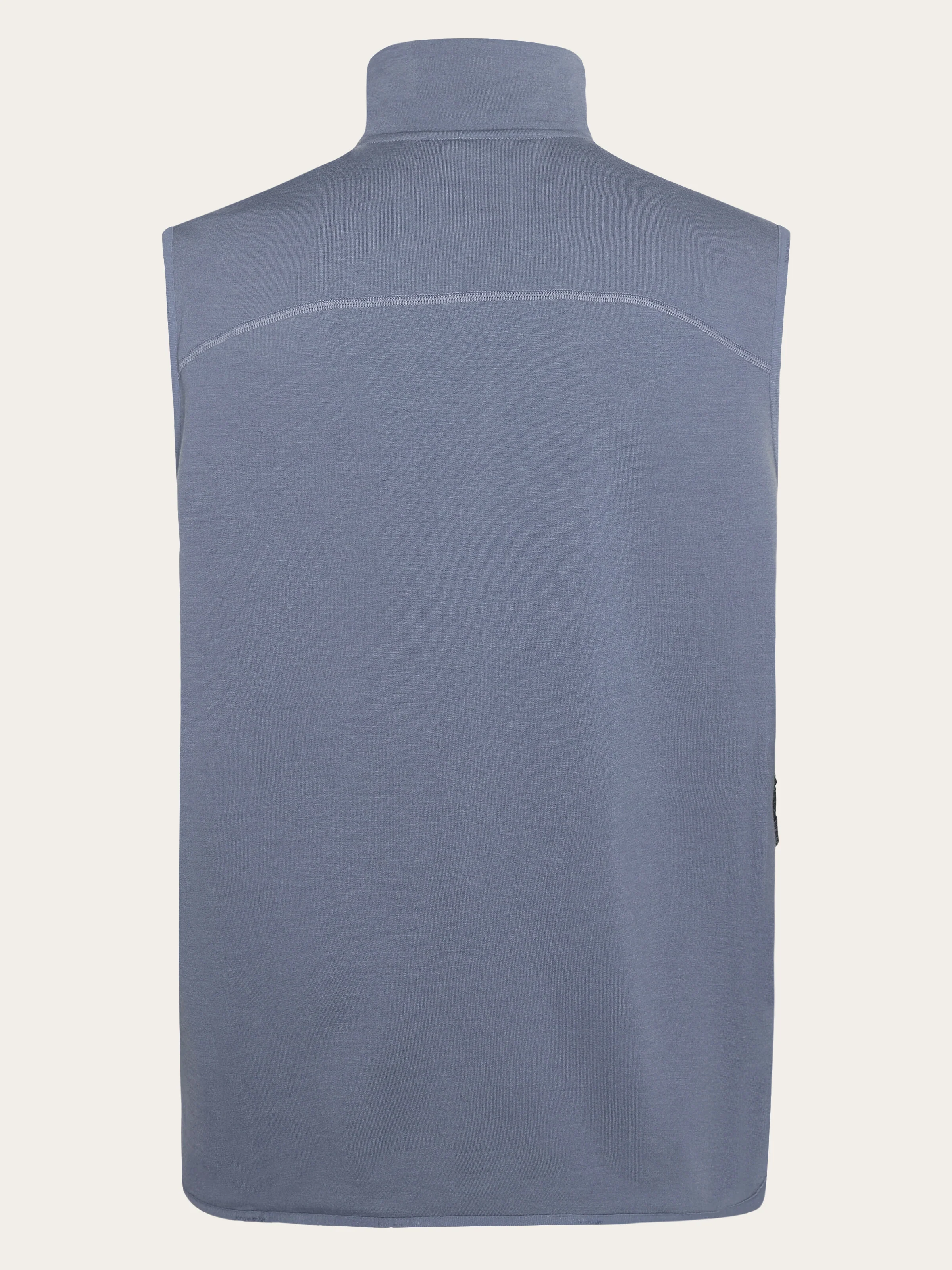 Dynamic wool fleece vest - Vintage Indigo - Image 3