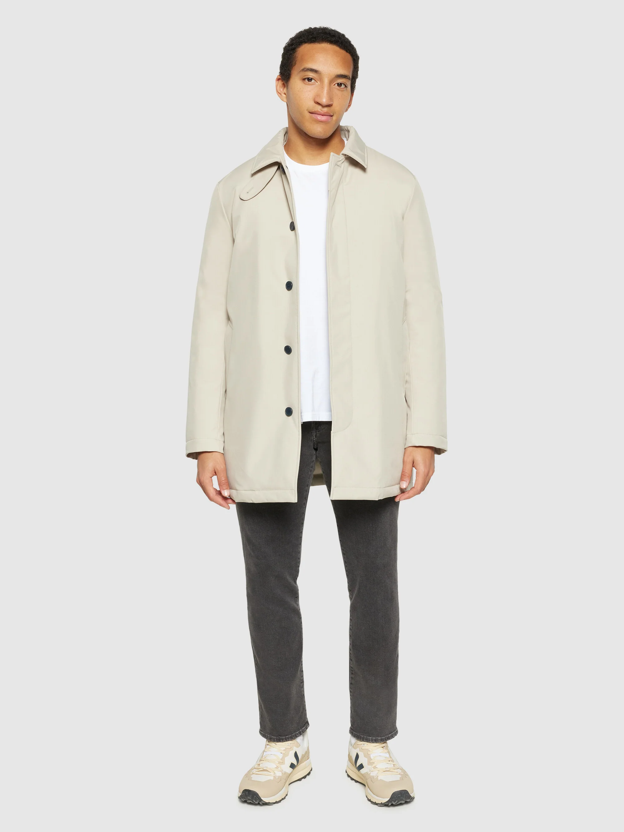 Climate Shell Carcoat Jacket GRS - Light feather gray - Image 4