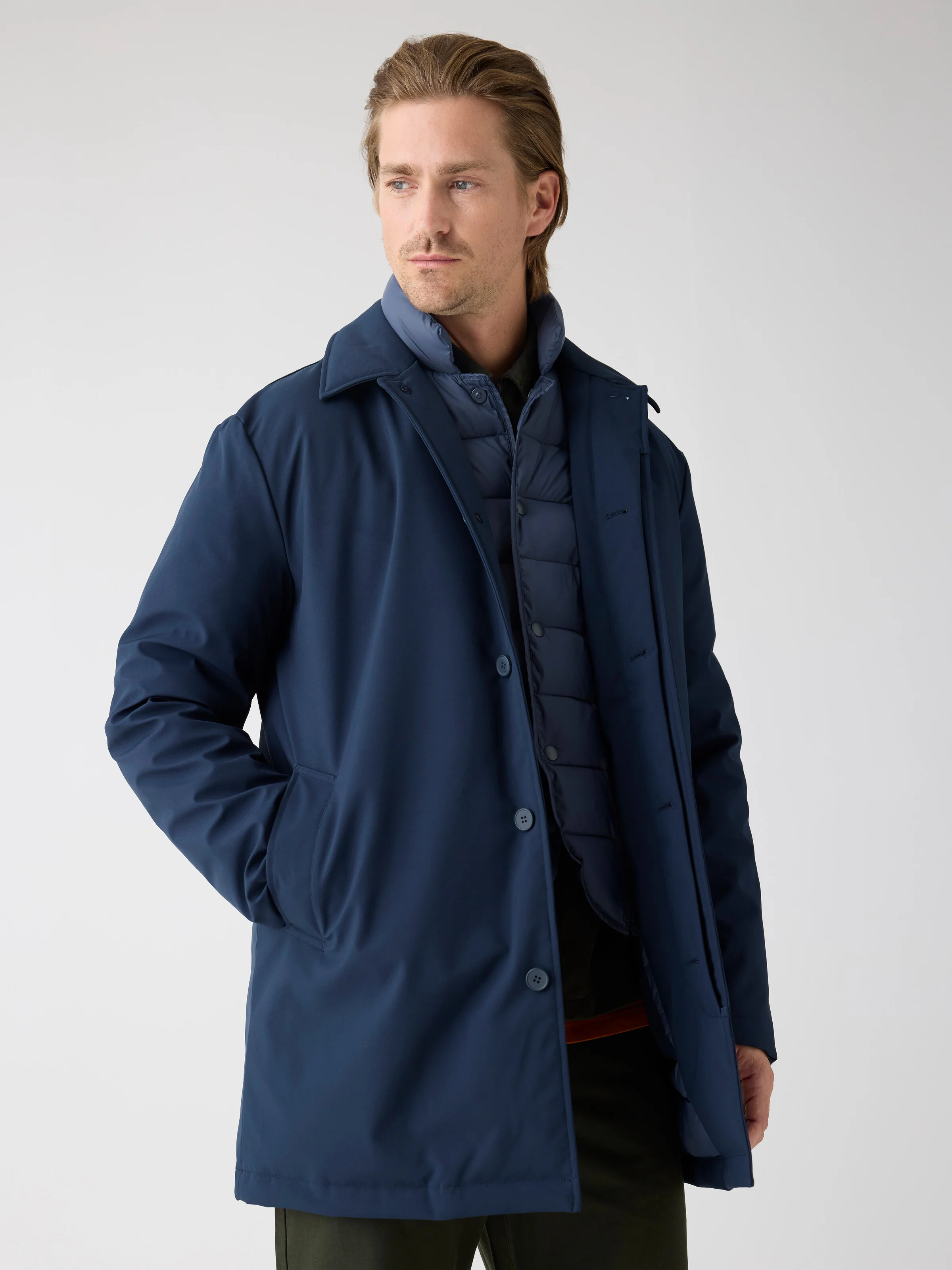 Climate Shell Carcoat Jacket GRS - Total Eclipse - Image 3