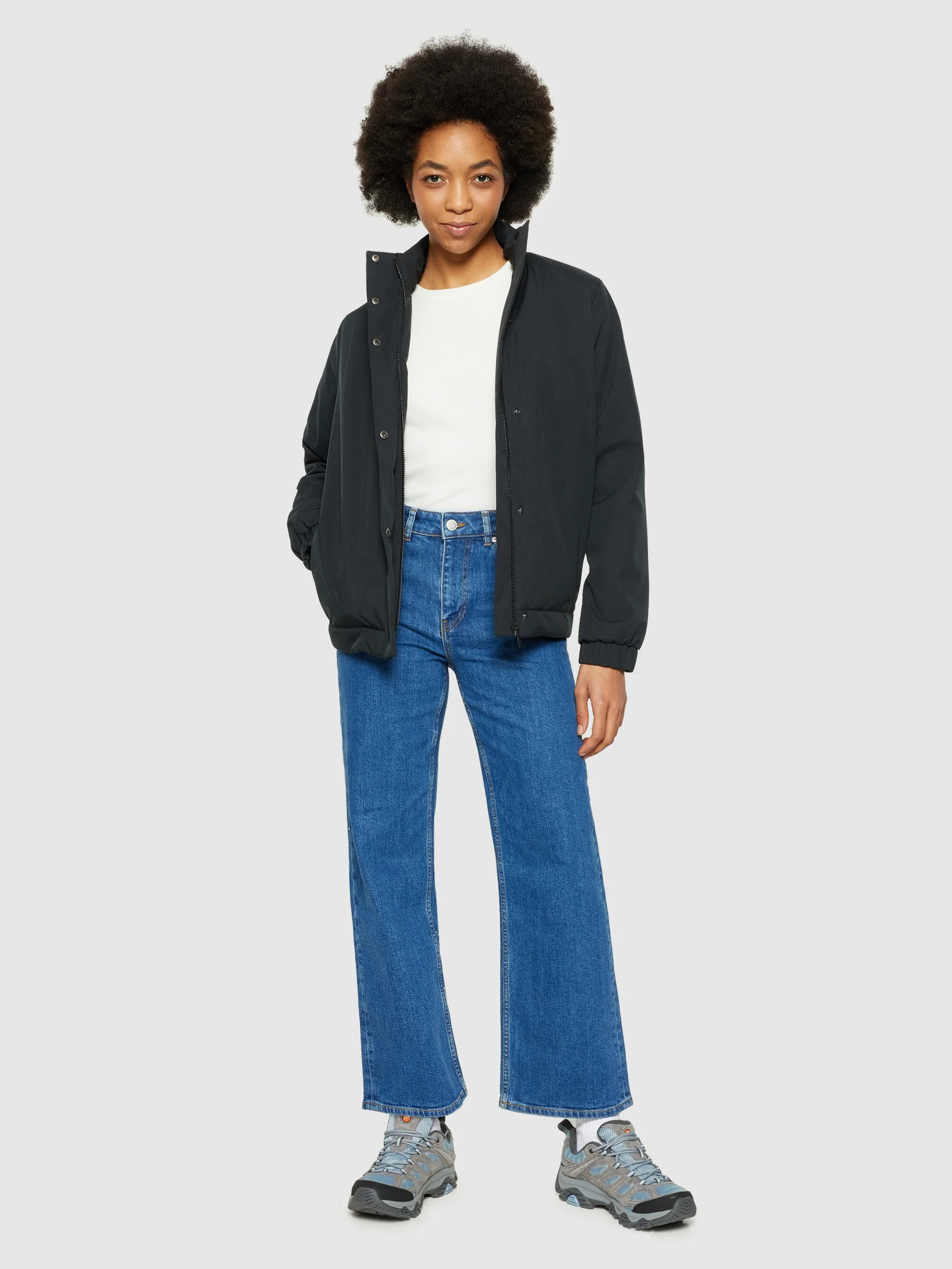 CLIMATE SHELL™ short jacket - GRS/Vegan - Black Jet - Image 4