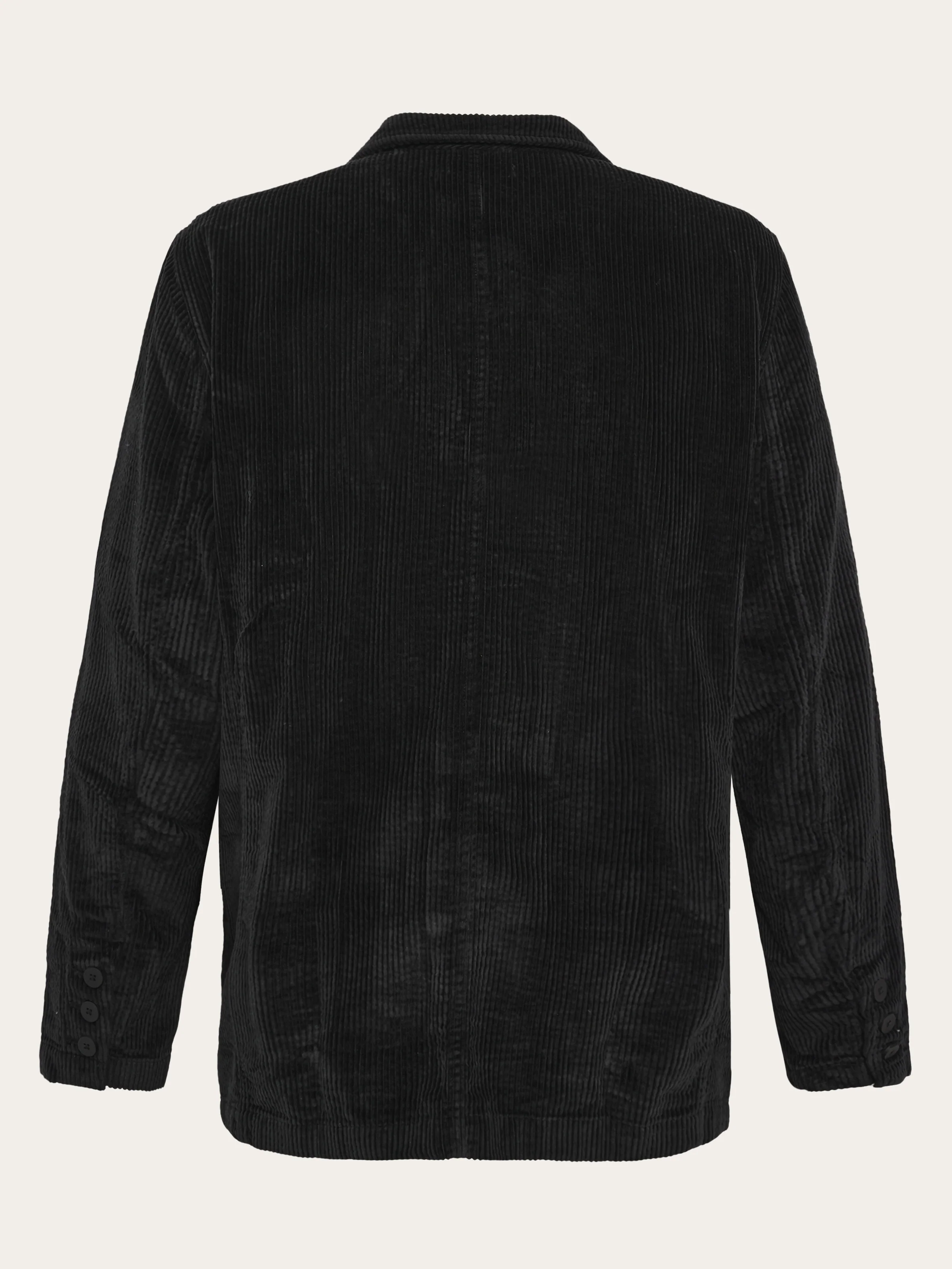 Corduroy blazer - Black Jet - Image 2