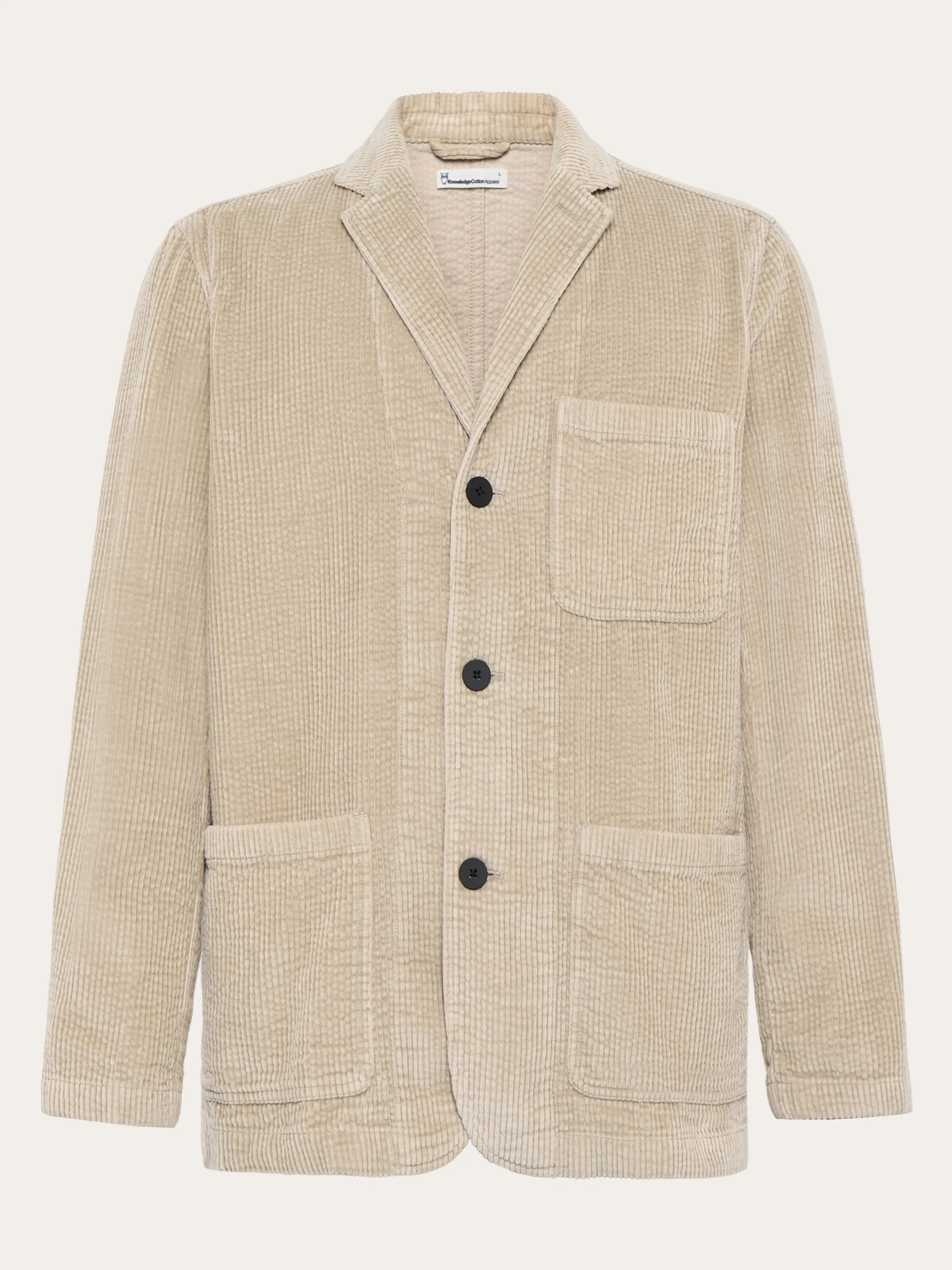 Corduroy blazer - Light feather gray