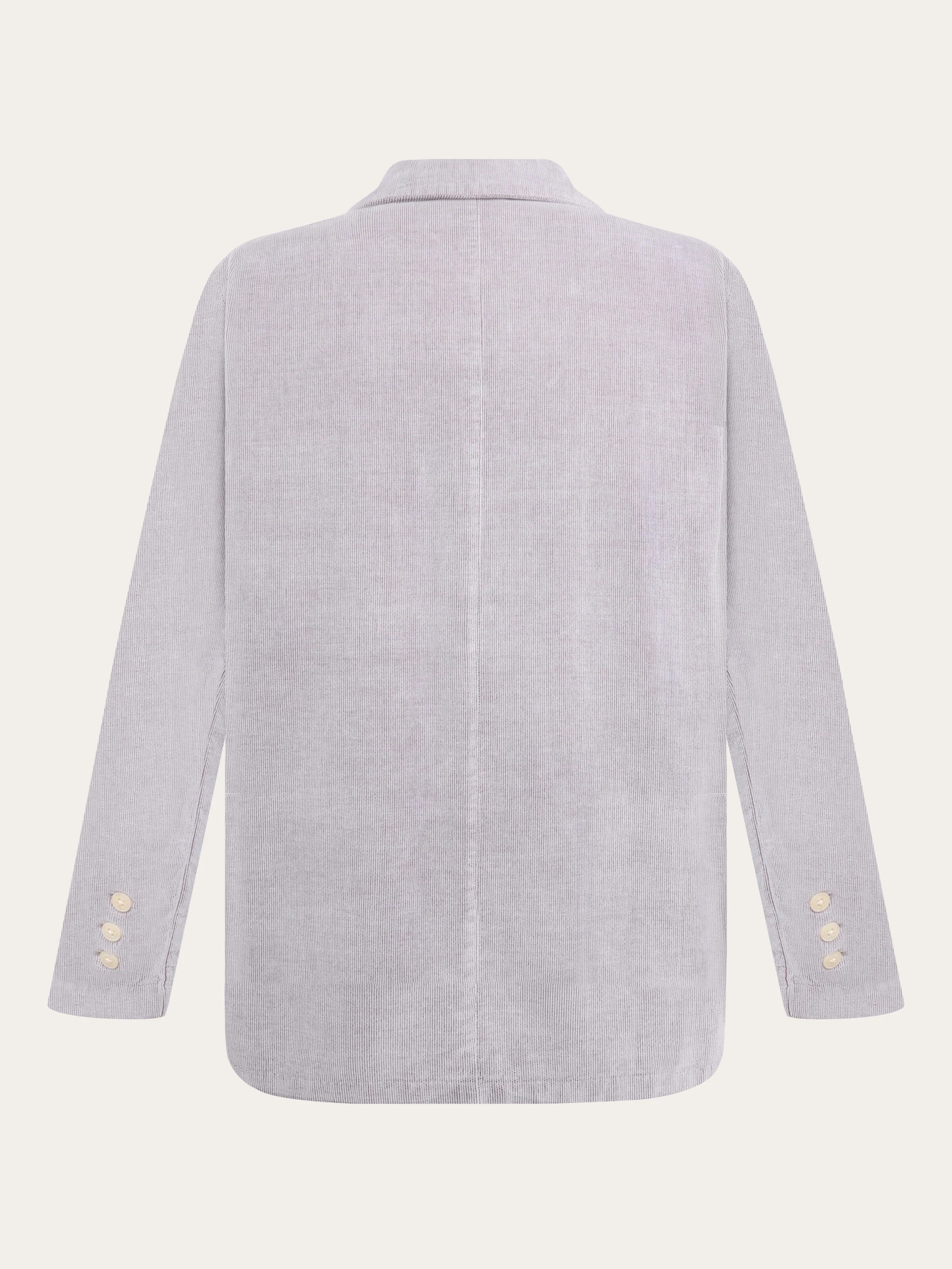 Corduroy blazer - Shaved Chocolate - Image 3