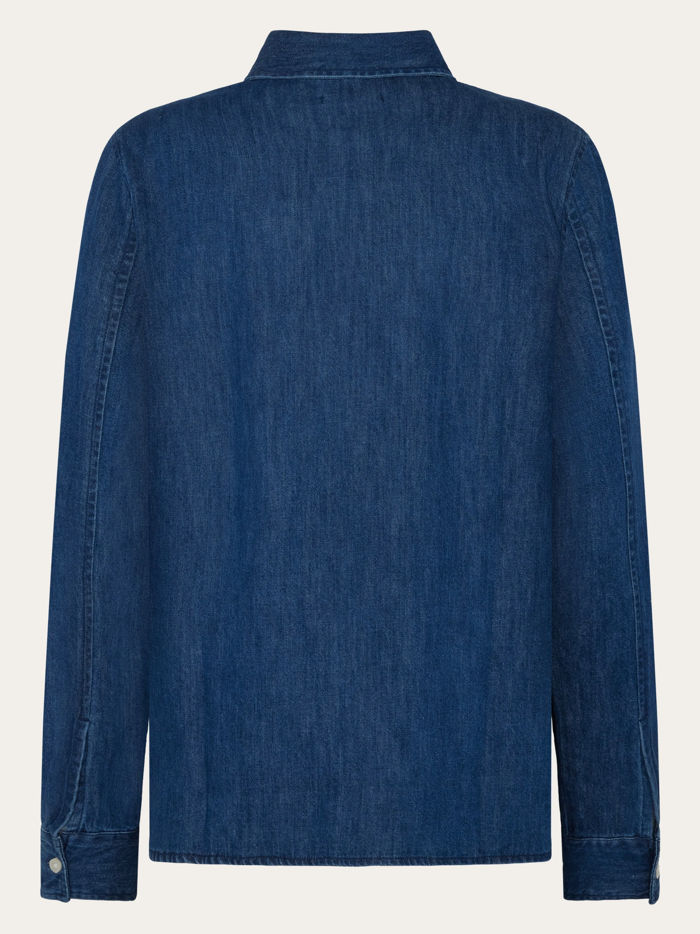 Denim shirt - Dark Blue denim - Image 3