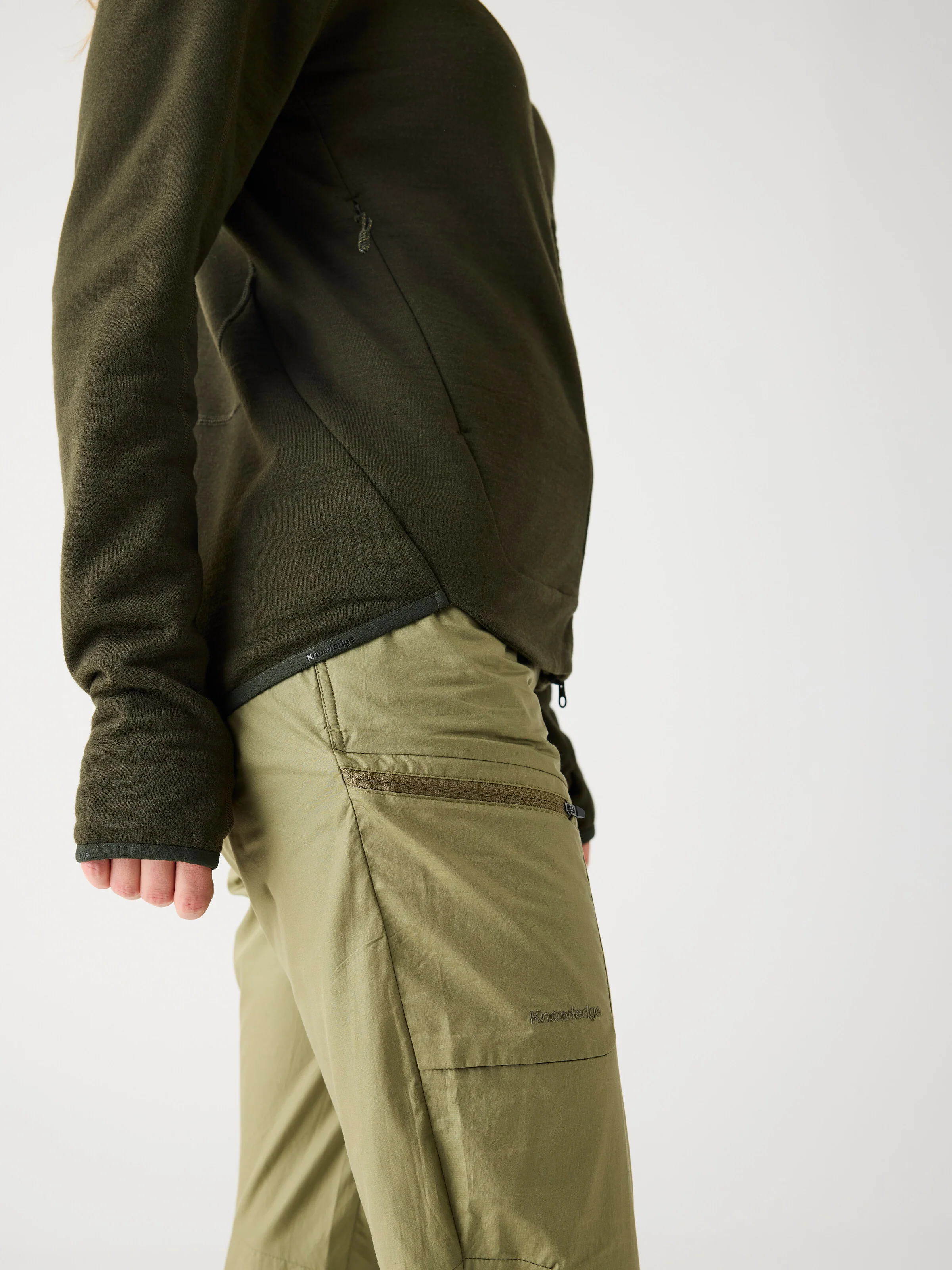 Dynamic wool fleece full zip - Forrest Night - Image 3