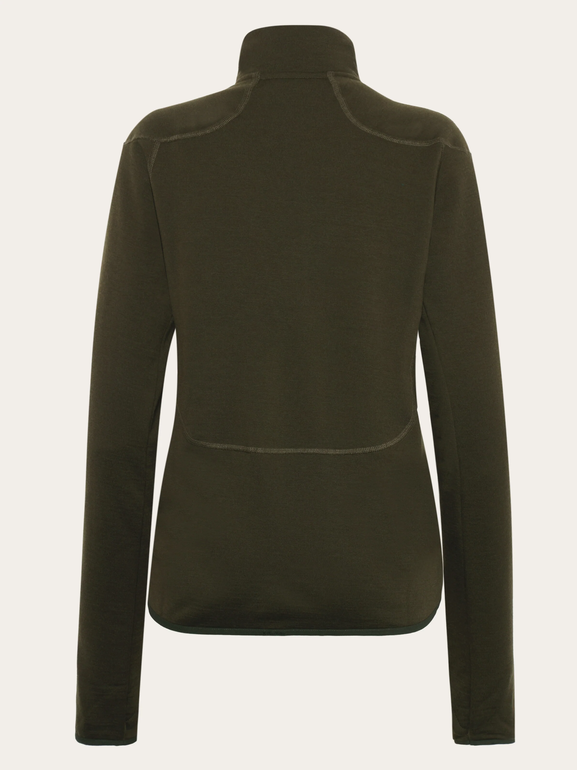 Dynamic wool fleece full zip - Forrest Night - Image 4