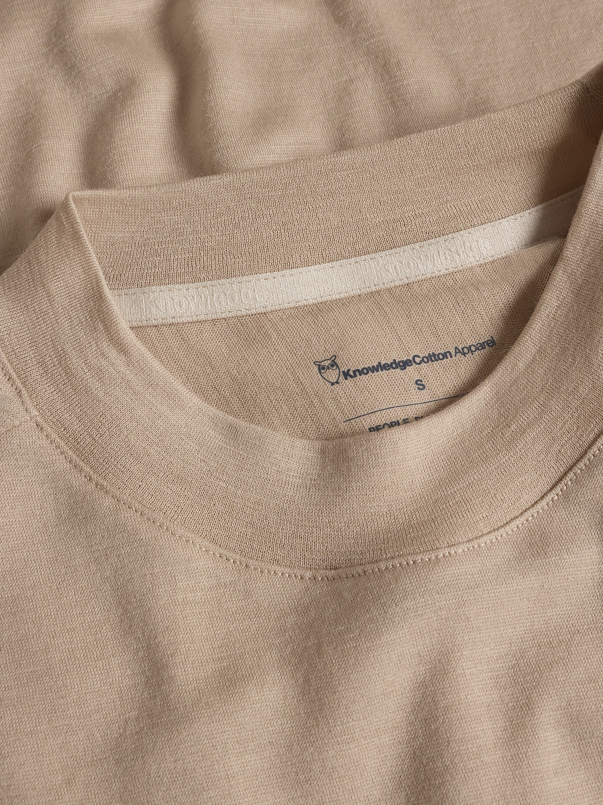 Dynamic wool long sleeve t-shirt - Light feather gray - Image 3
