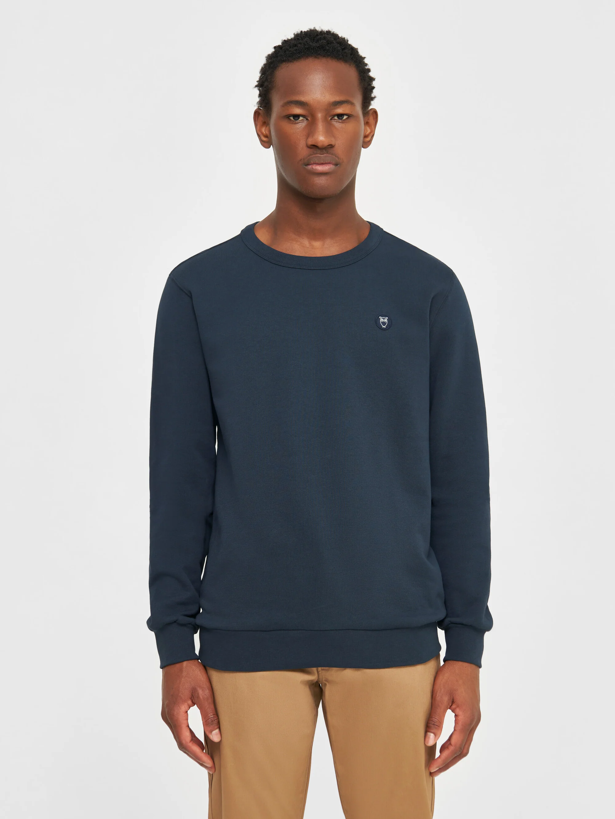 Basic badge sweat - Total Eclipse - Image 2