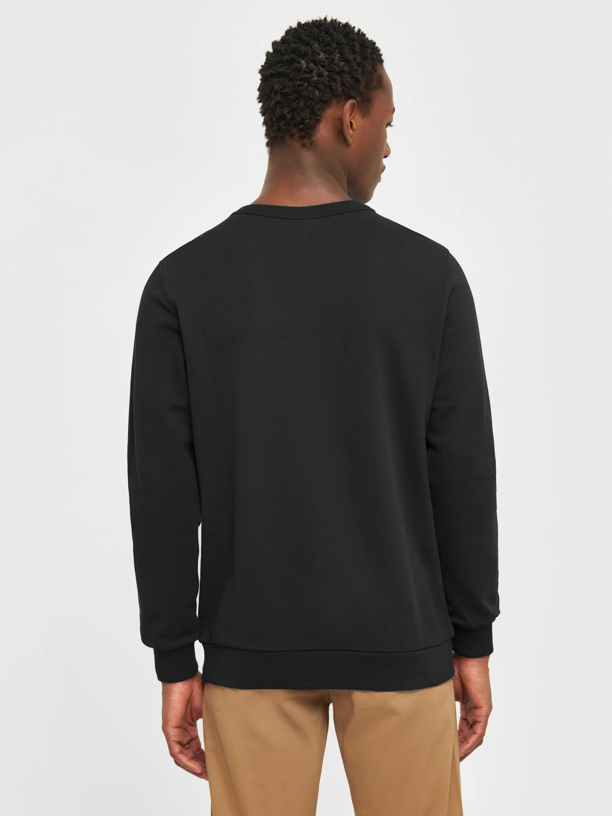 Basic badge sweat - Black Jet - Image 3