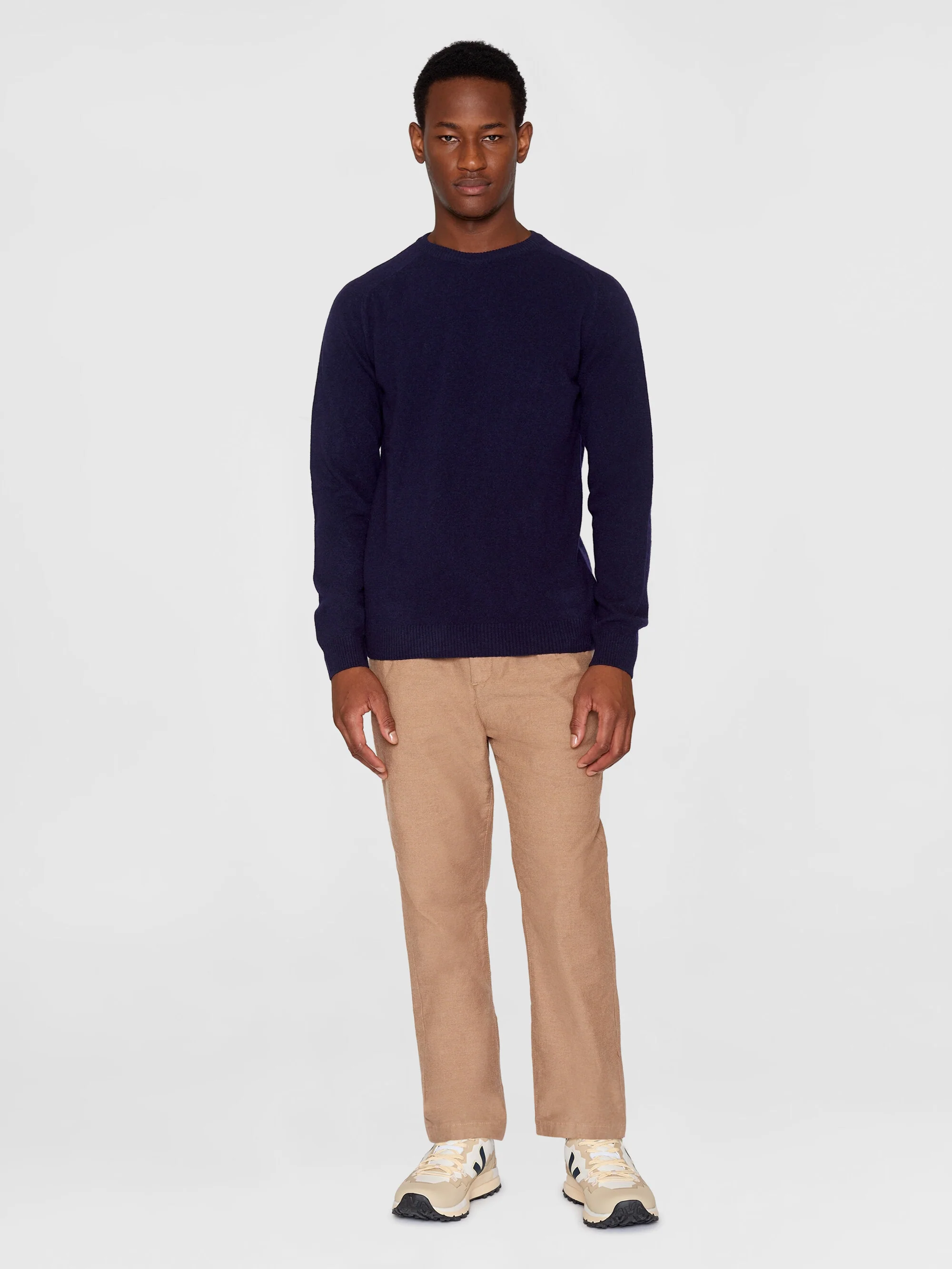 Basic o-neck knit - Total Eclipse - Image 4