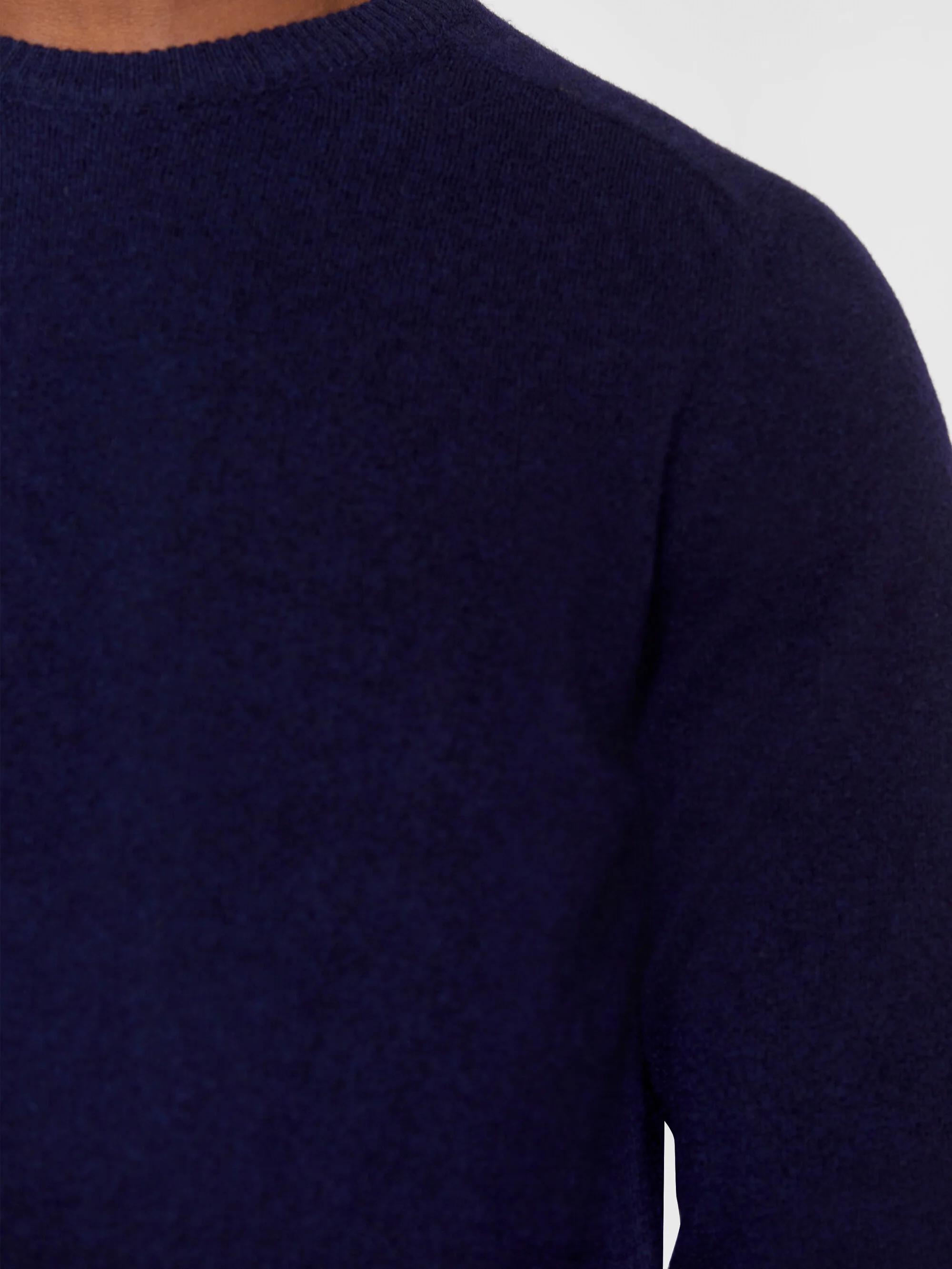 Basic o-neck knit - Total Eclipse - Image 5
