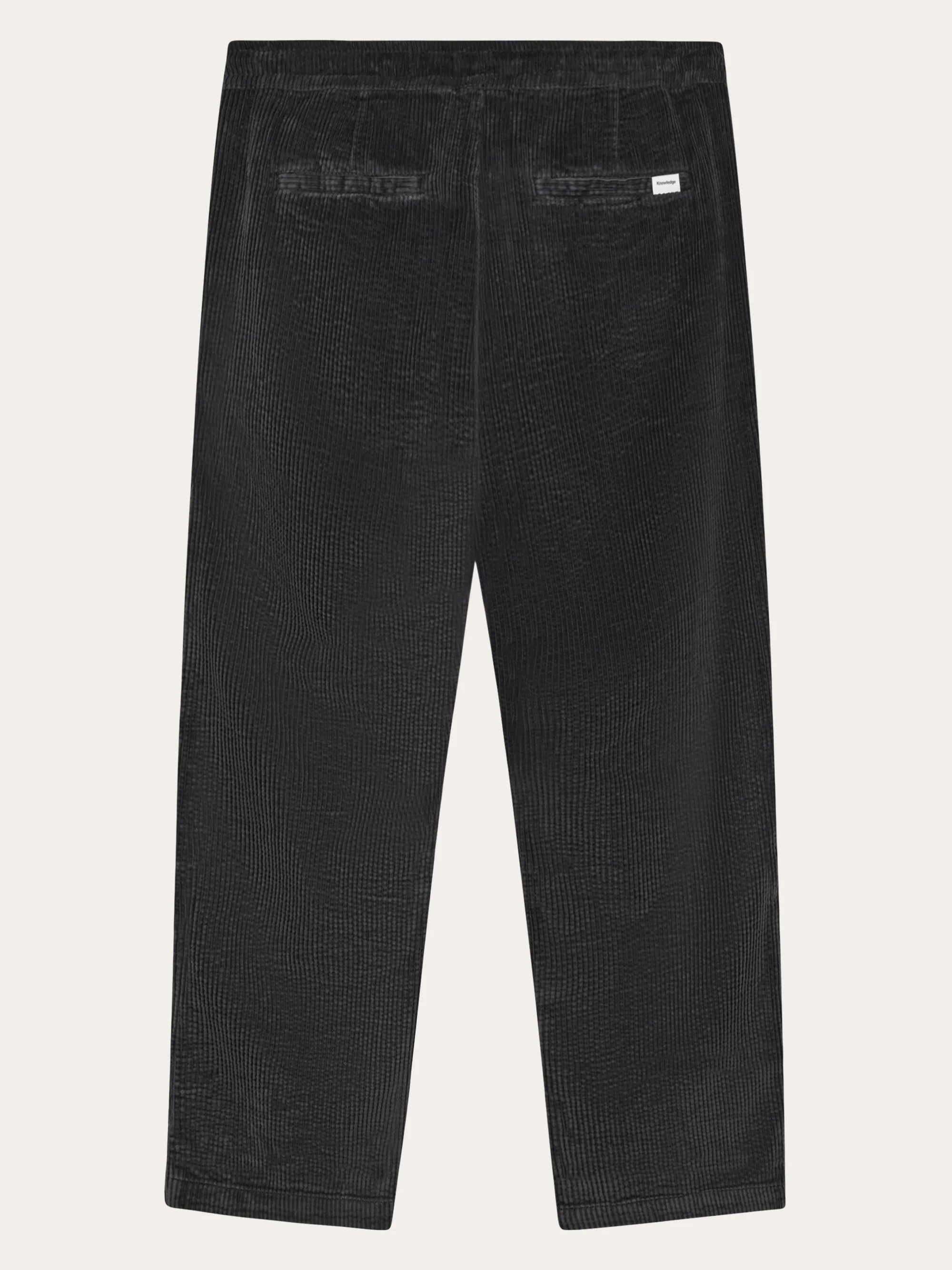 Fig comfort corduroy pants - Black Jet - Image 2