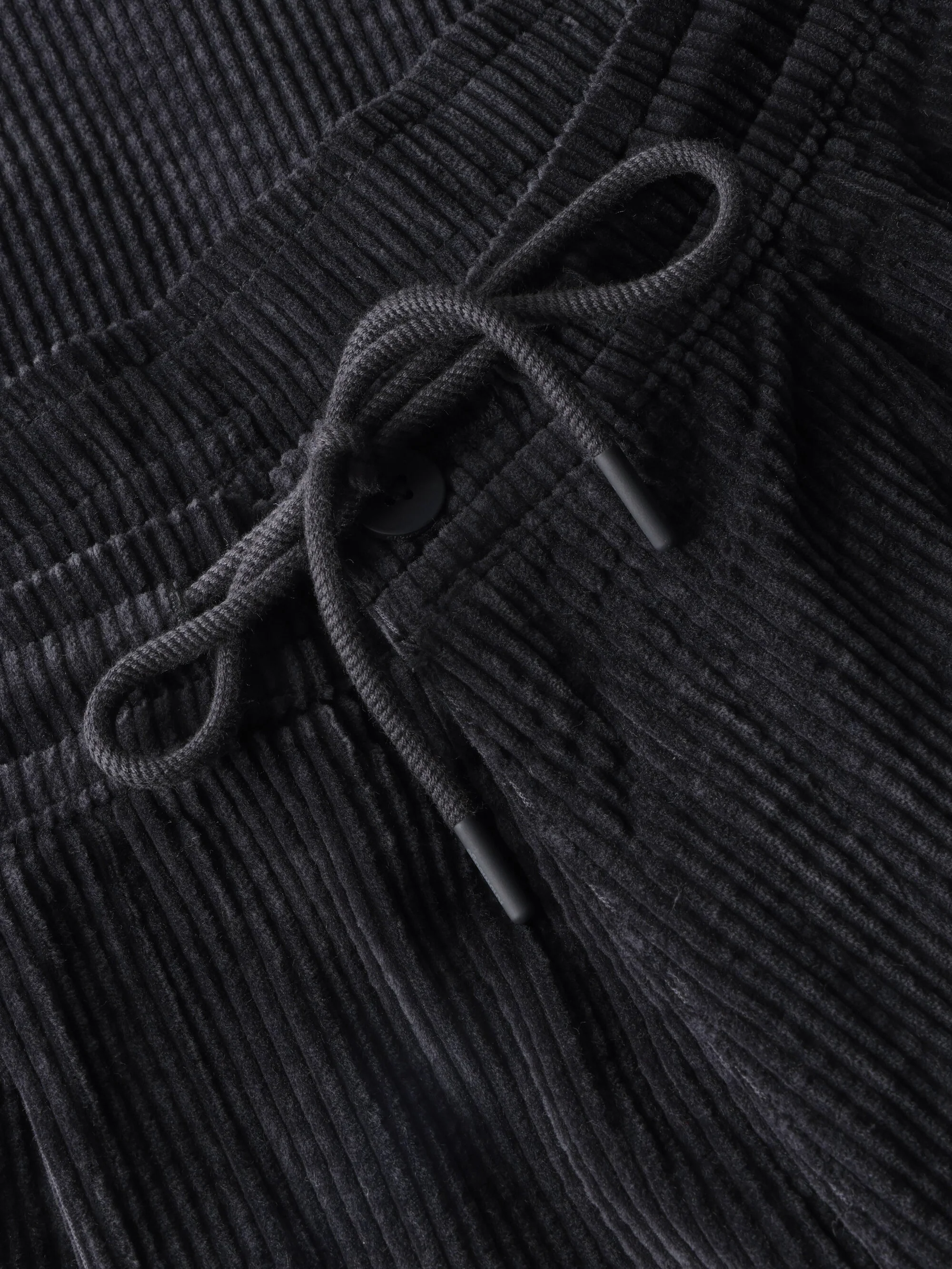 Fig comfort corduroy pants - Black Jet - Image 3