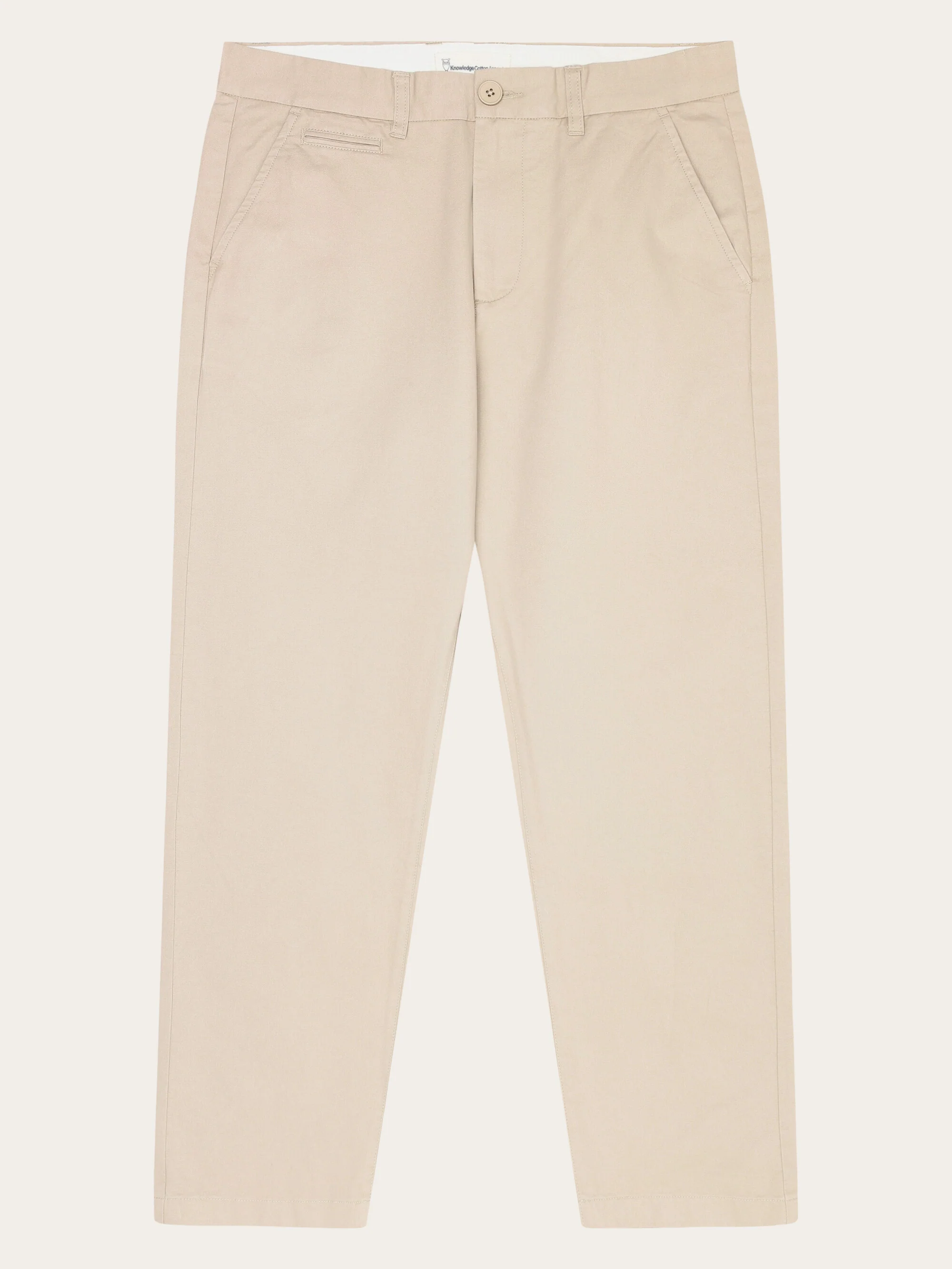 Flint wide chino pants - Light feather gray