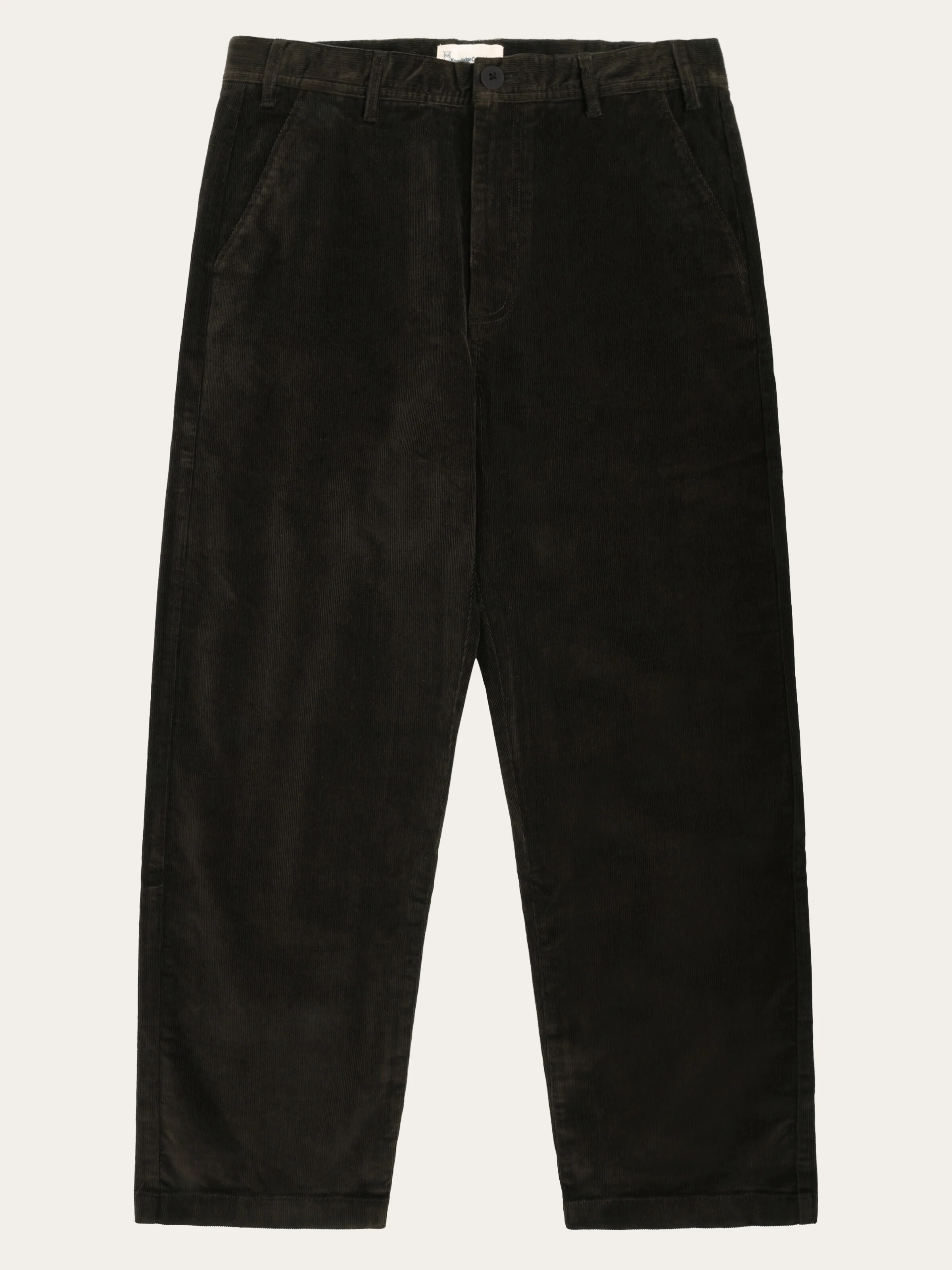FLINT wide corduroy chino pants - Chocolate Torte