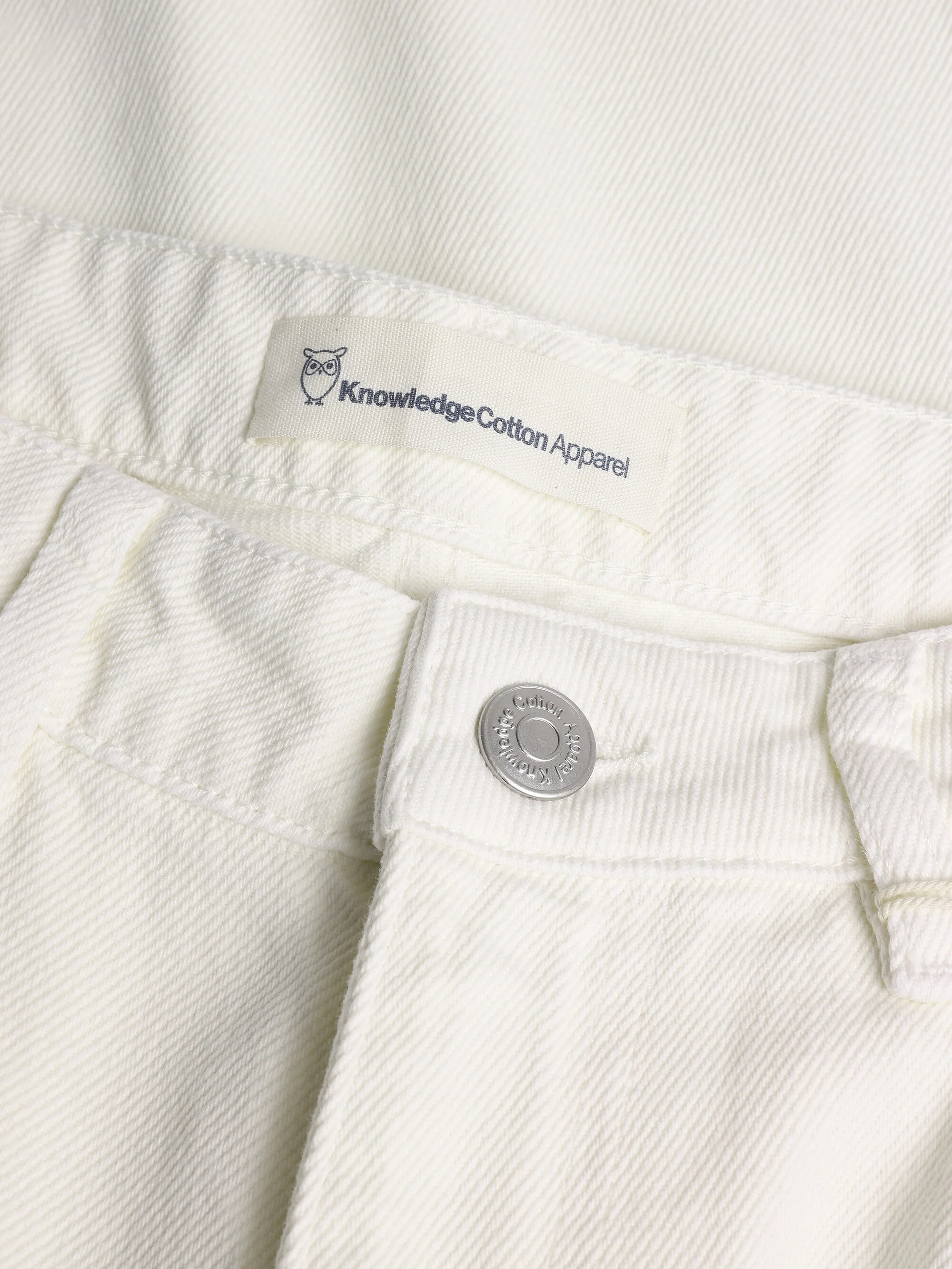 Gale regular twill pants - Egret - Image 3