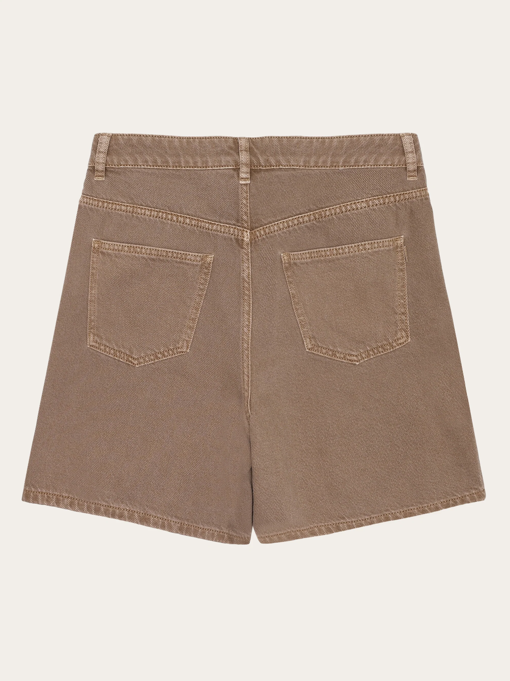 Gale straight twill shorts - Tiramisu - Image 7
