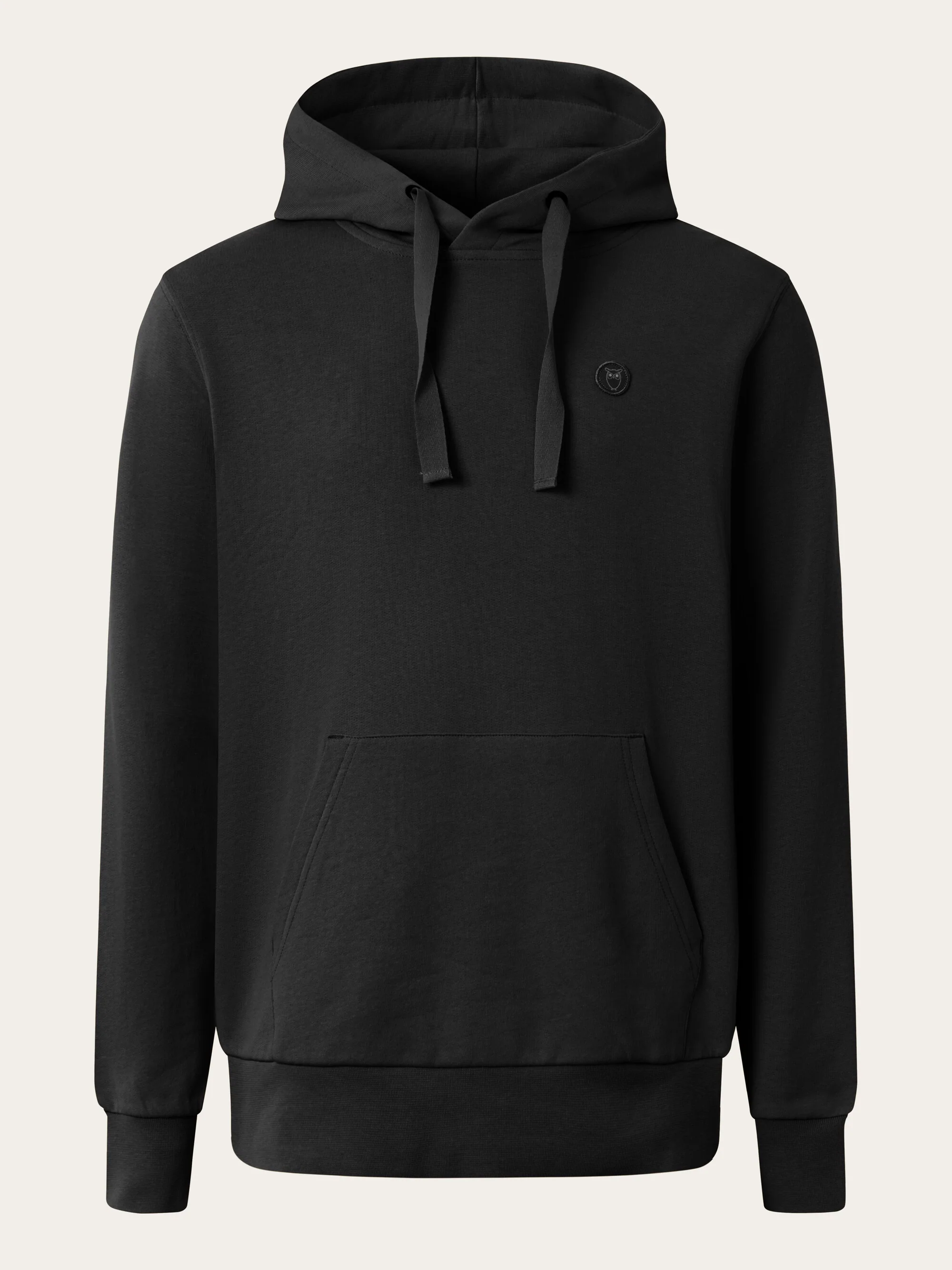 Hood basic badge sweat - Black Jet